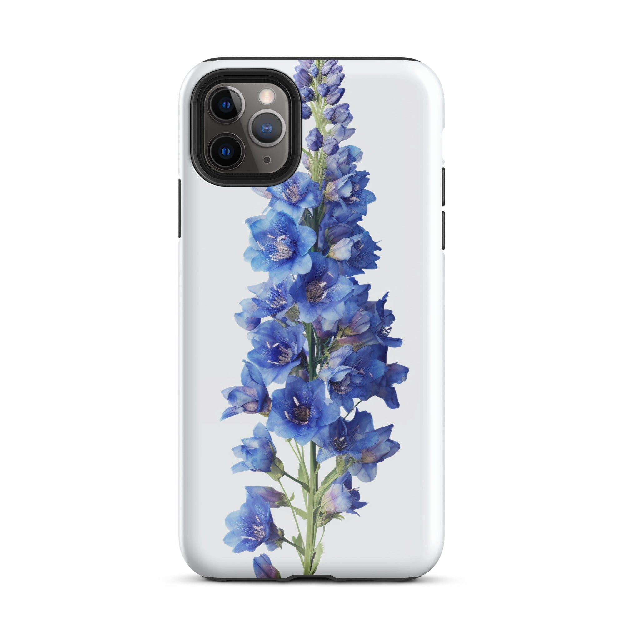 Delphinium Flower iPhone Case by Visual Verse - Image 5