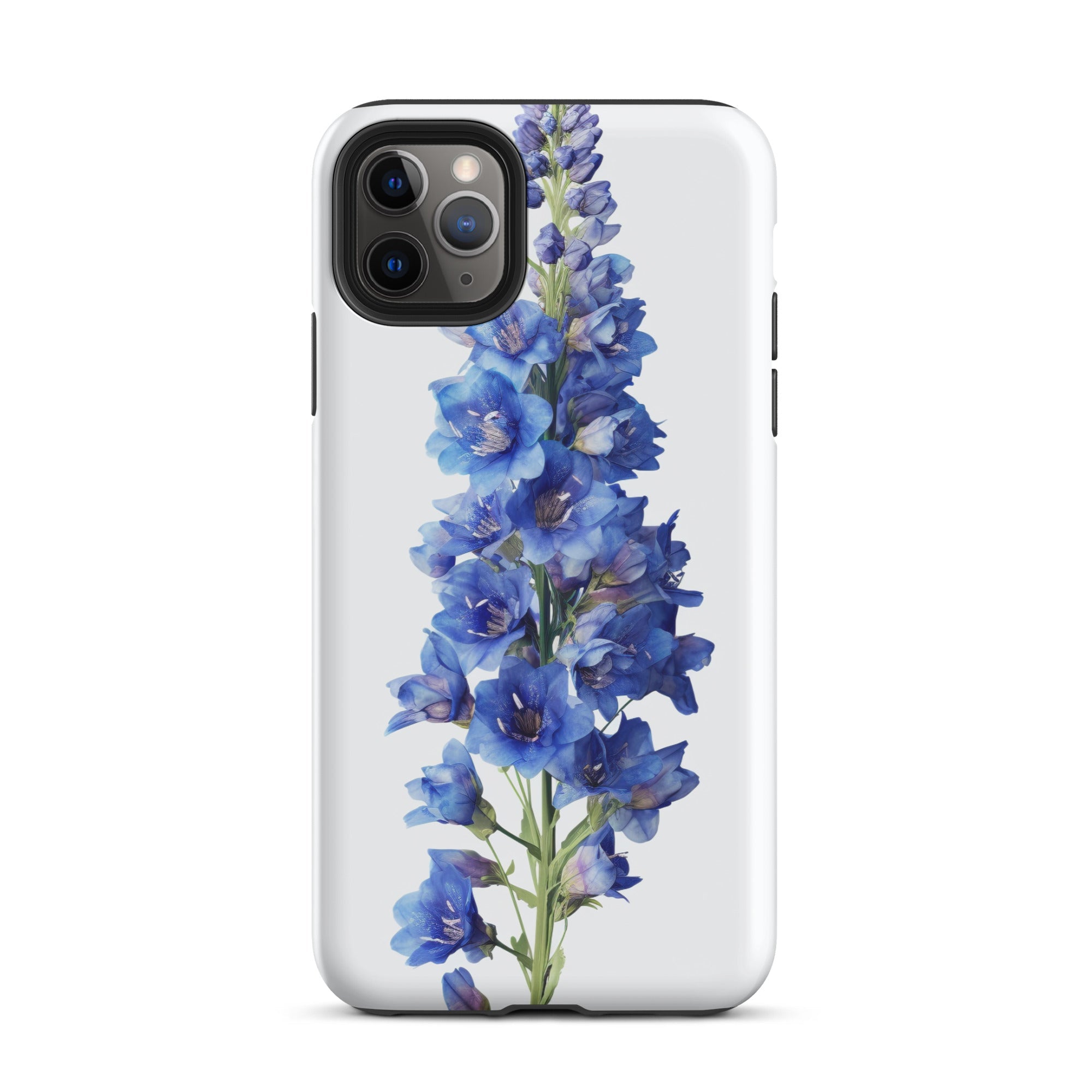 Delphinium Flower iPhone Case by Visual Verse - Image 6