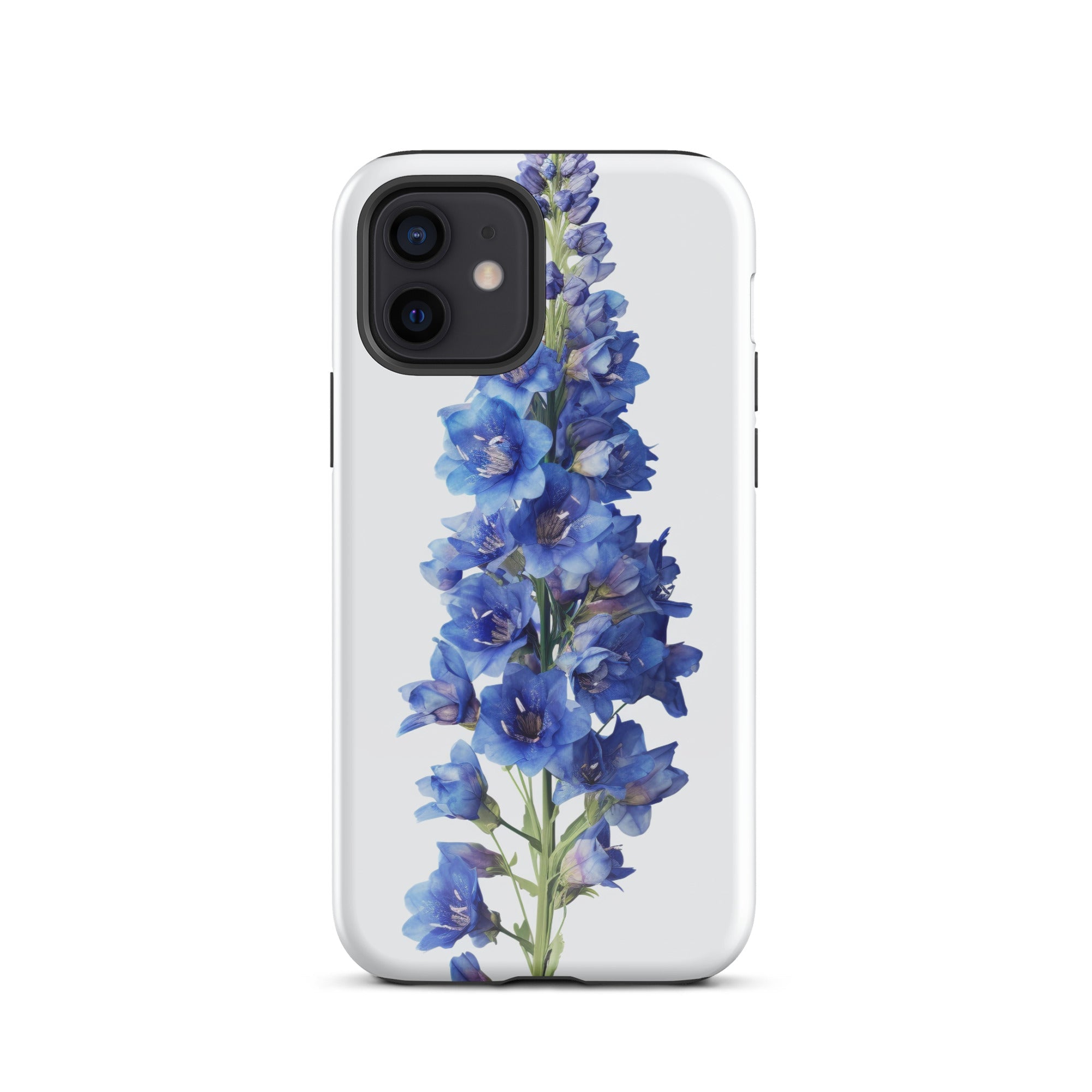Delphinium Flower iPhone Case by Visual Verse - Image 9