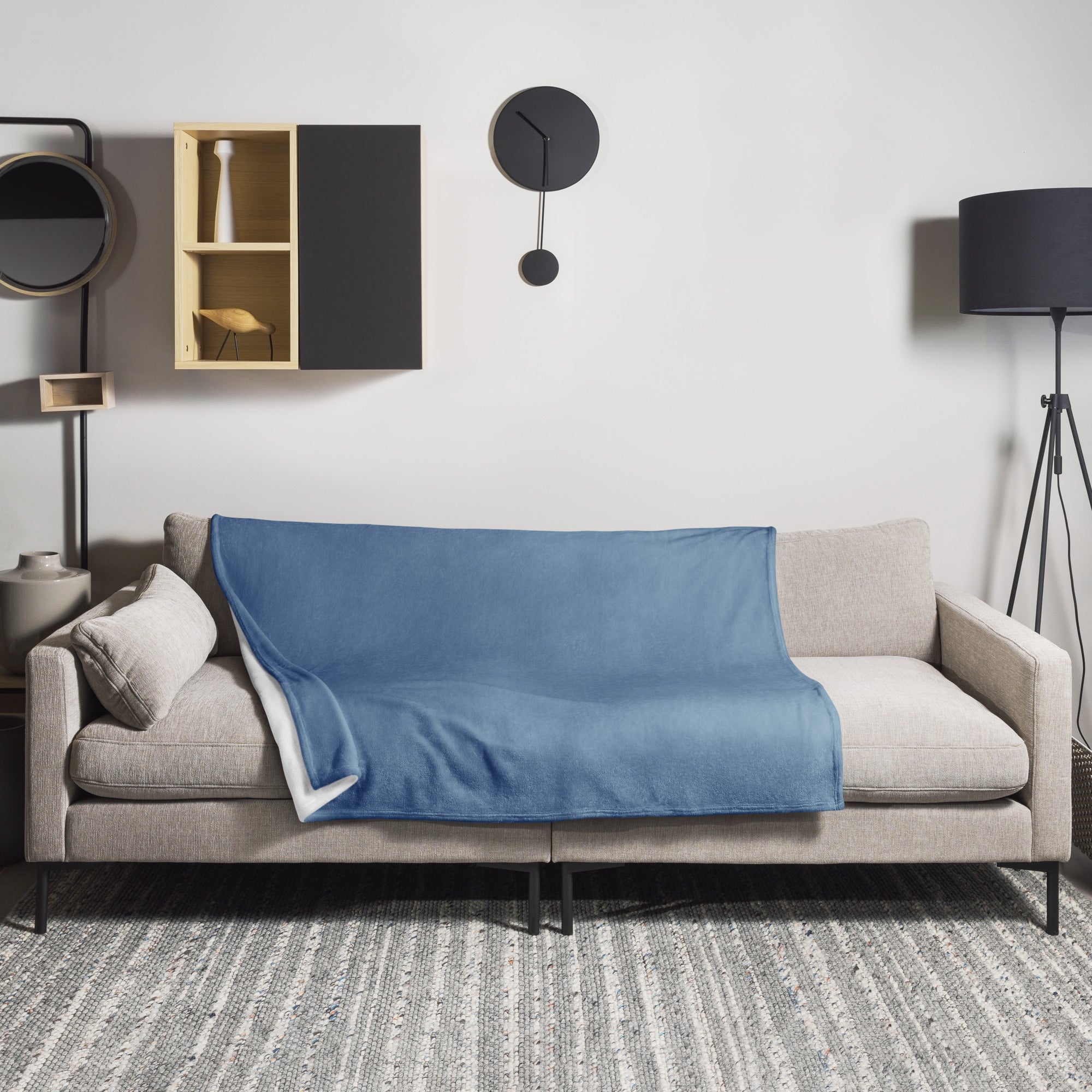 Denim Color Blanket by Visual Verse - Image 1