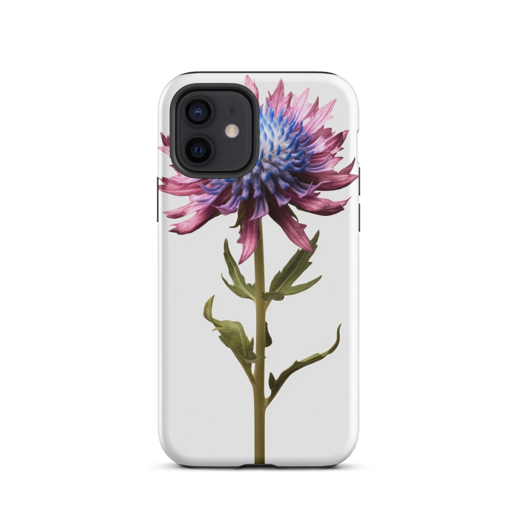 Devils Bit Scabious Flower iPhone Case by Visual Verse - Image 10