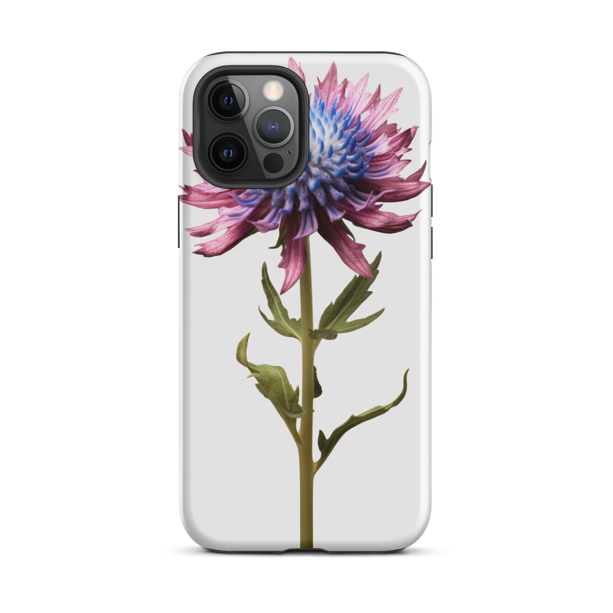 Devils Bit Scabious Flower iPhone Case by Visual Verse - Image 14