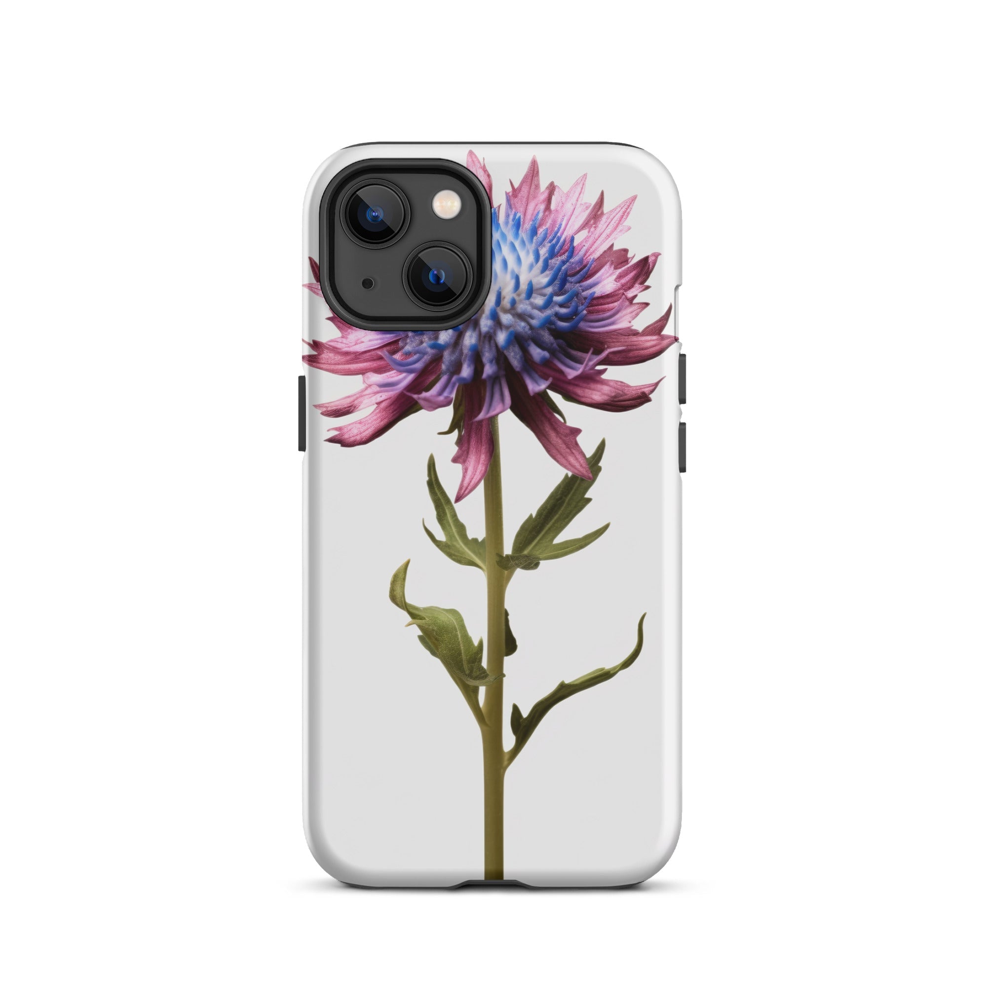 Devils Bit Scabious Flower iPhone Case by Visual Verse - Image 18