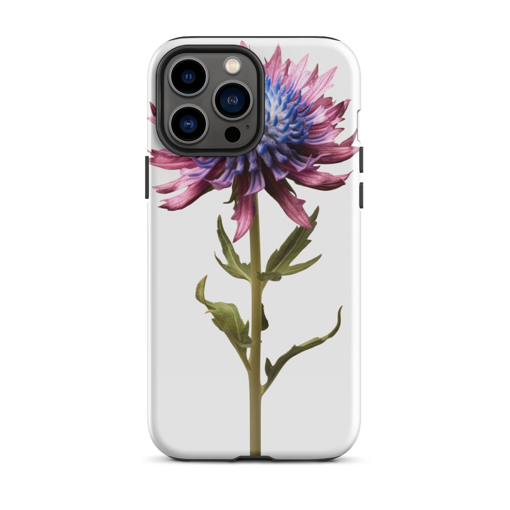 Devils Bit Scabious Flower iPhone Case by Visual Verse - Image 21