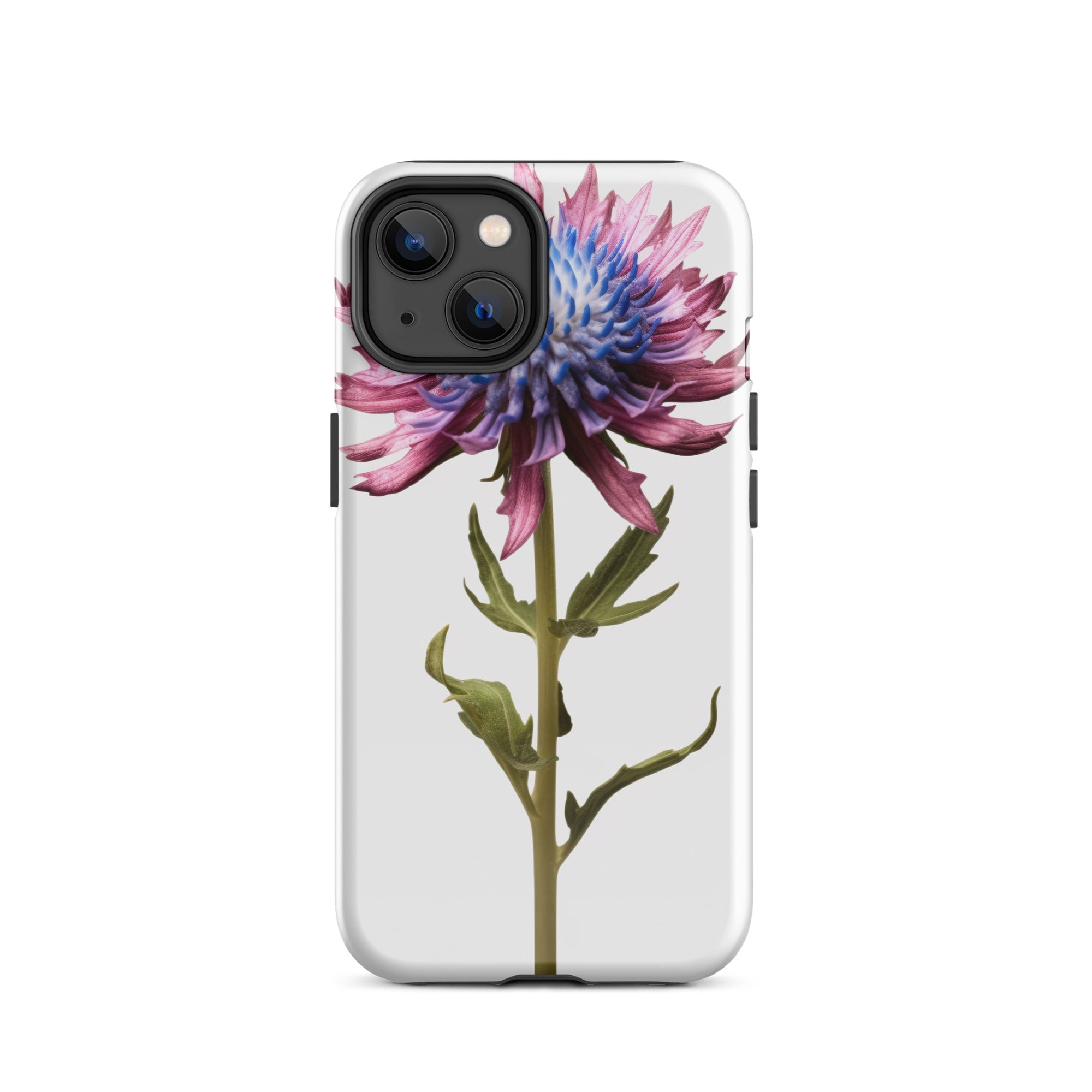 Devils Bit Scabious Flower iPhone Case by Visual Verse - Image 23