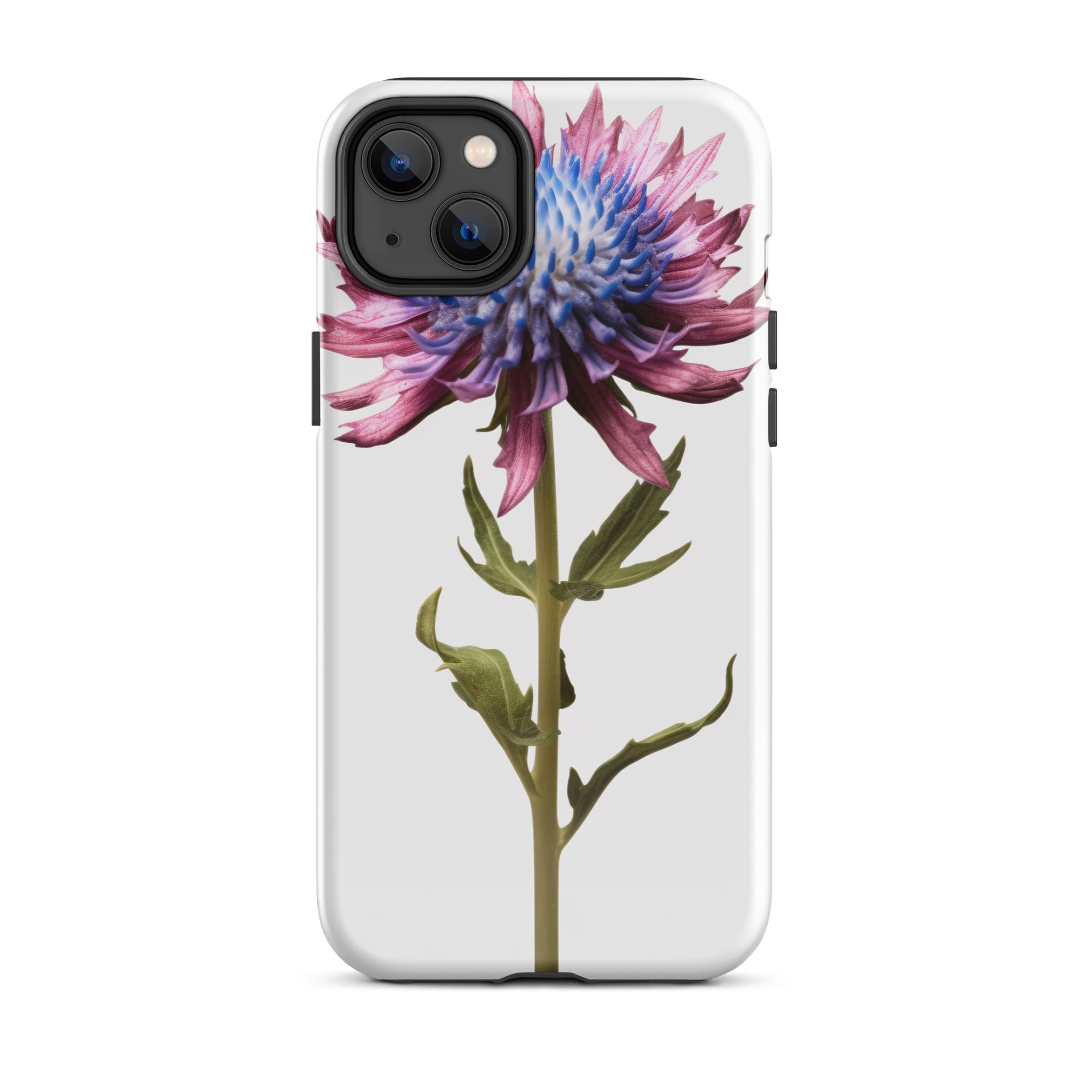 Devils Bit Scabious Flower iPhone Case by Visual Verse - Image 25