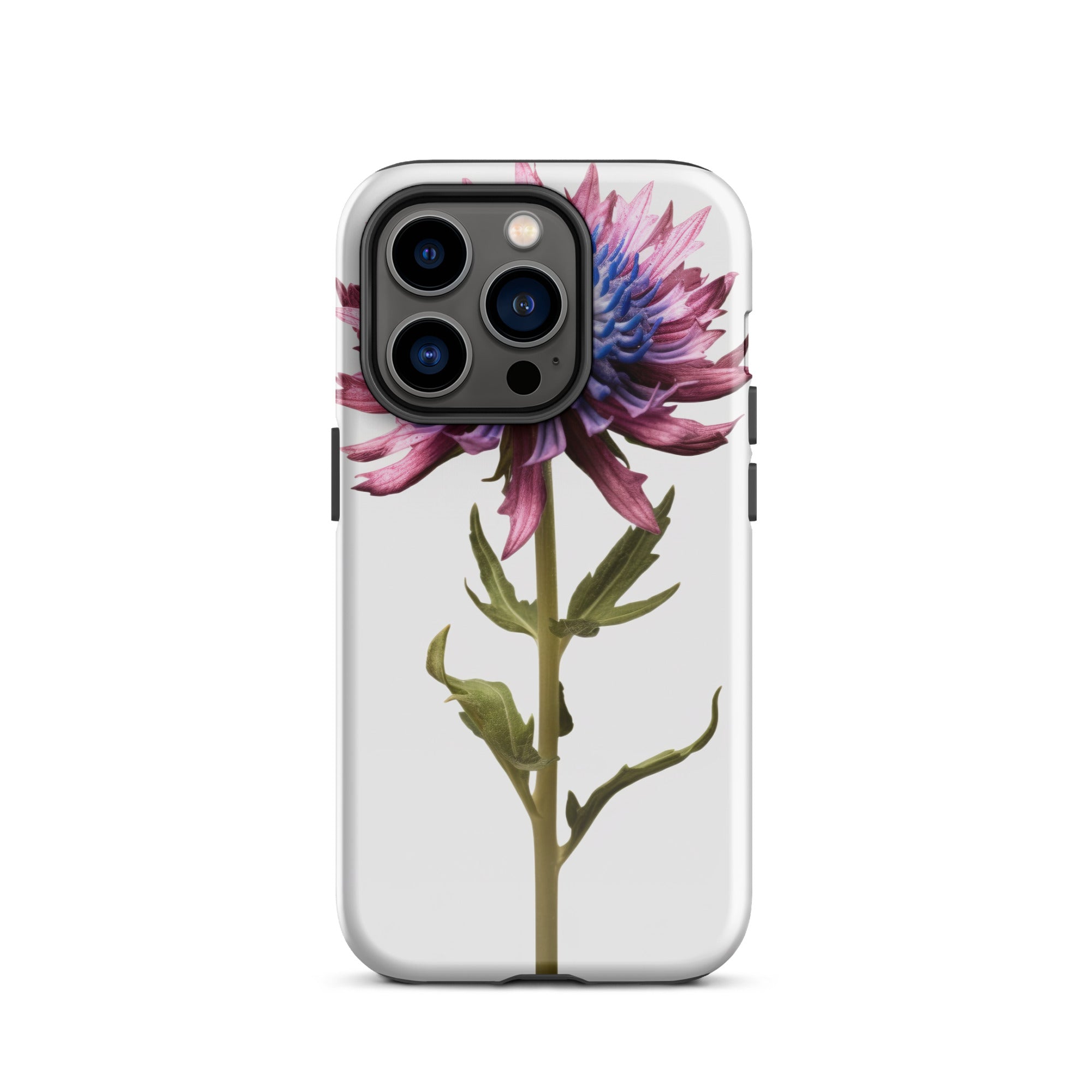 Devils Bit Scabious Flower iPhone Case by Visual Verse - Image 27