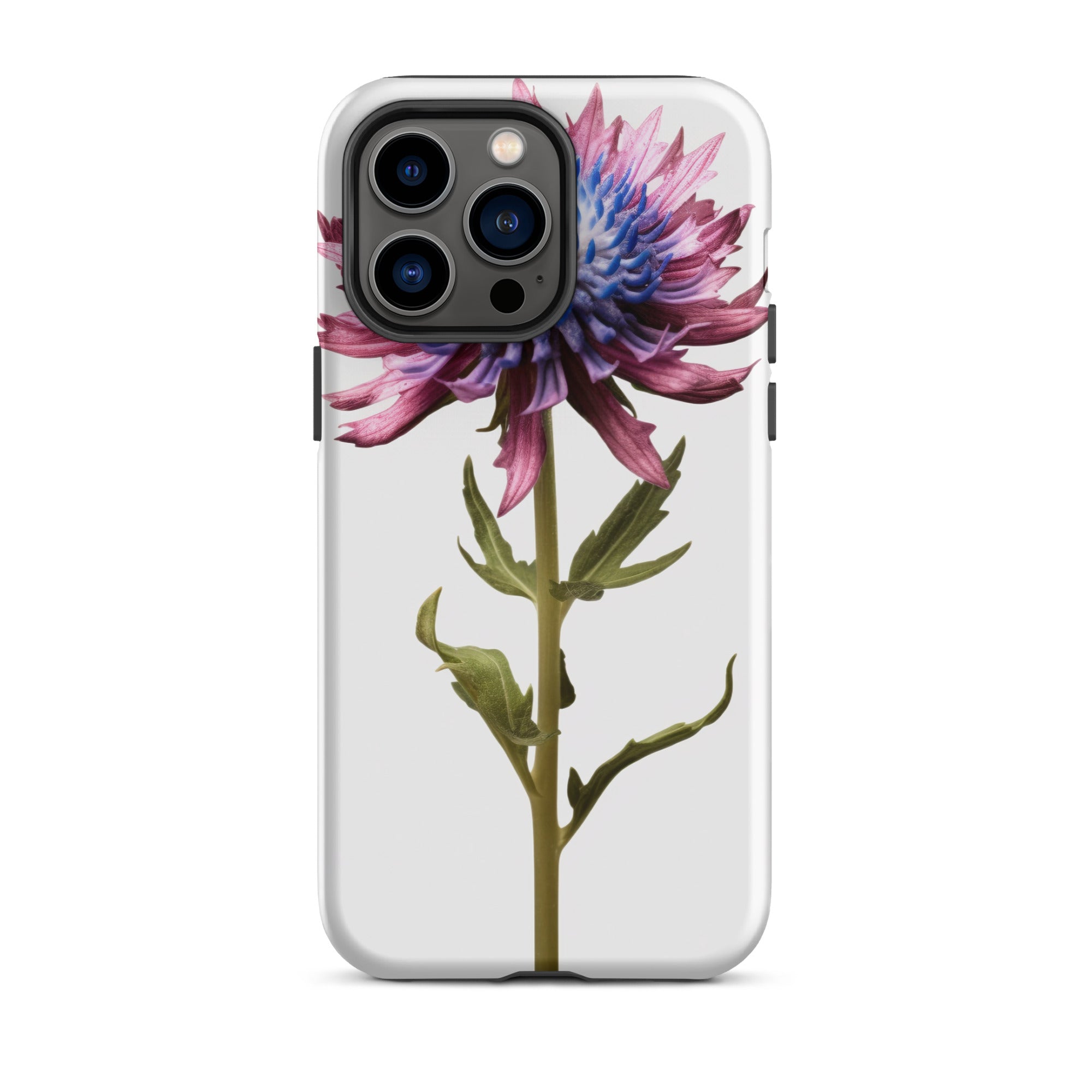 Devils Bit Scabious Flower iPhone Case by Visual Verse - Image 30