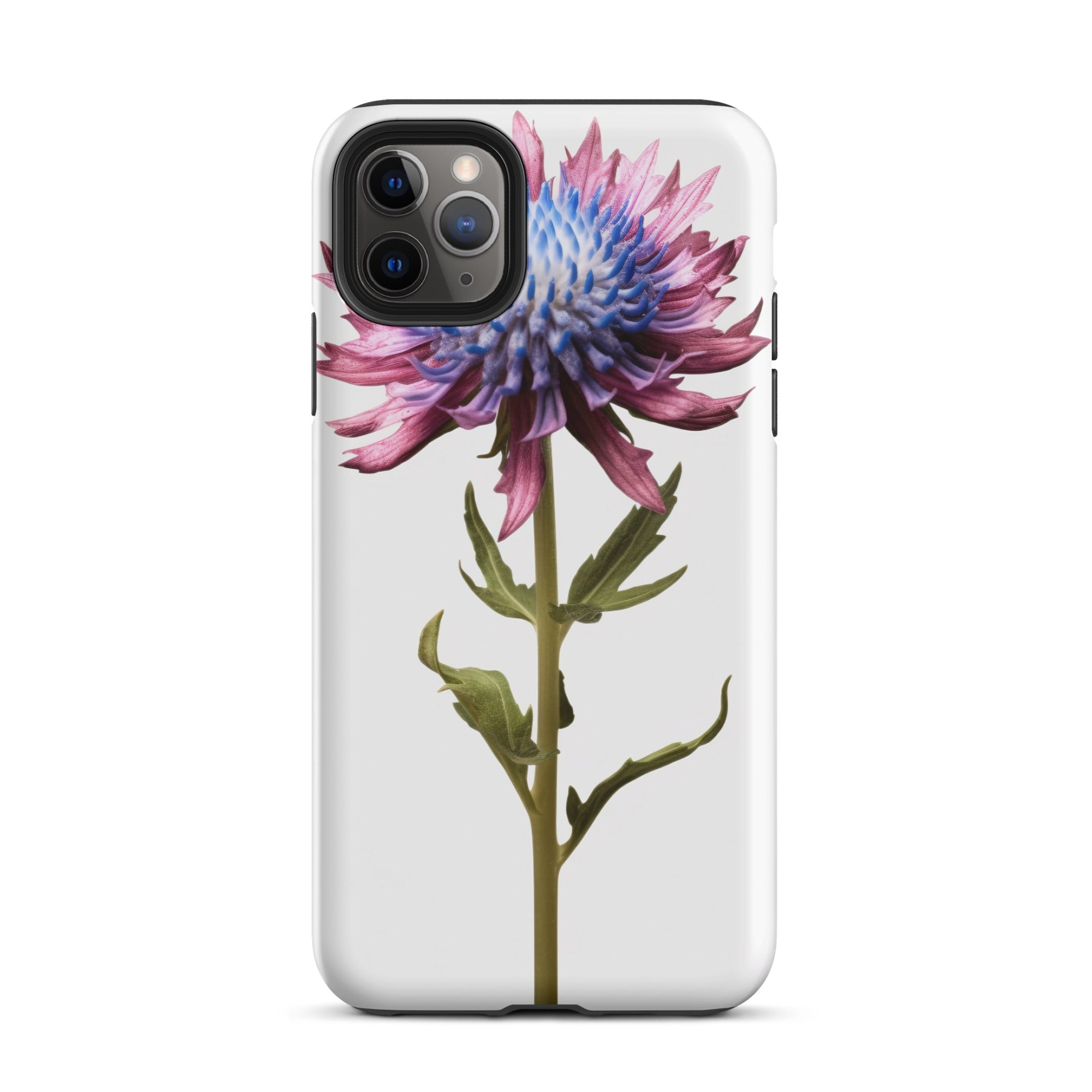 Devils Bit Scabious Flower iPhone Case by Visual Verse - Image 6
