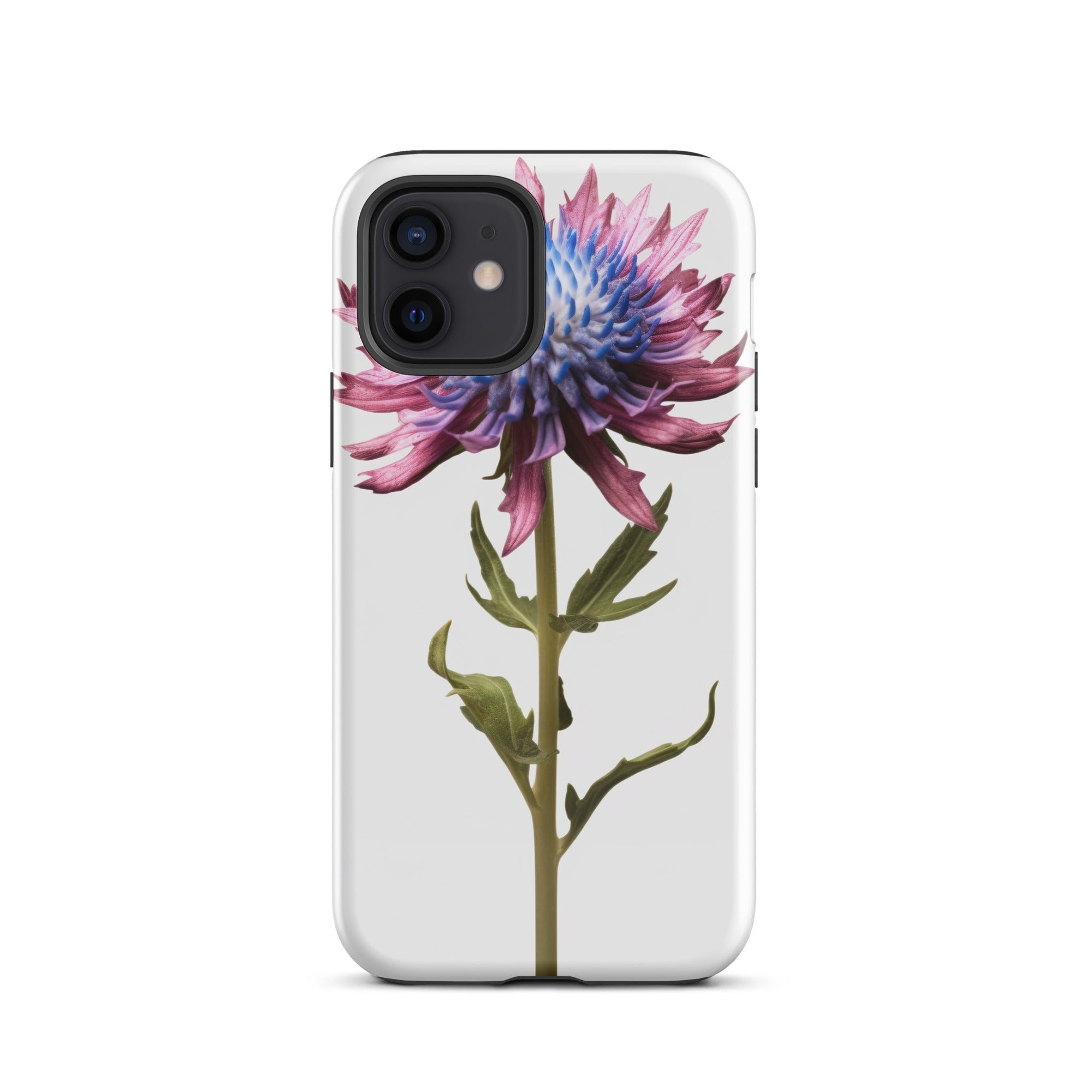 Devils Bit Scabious Flower iPhone Case by Visual Verse - Image 9