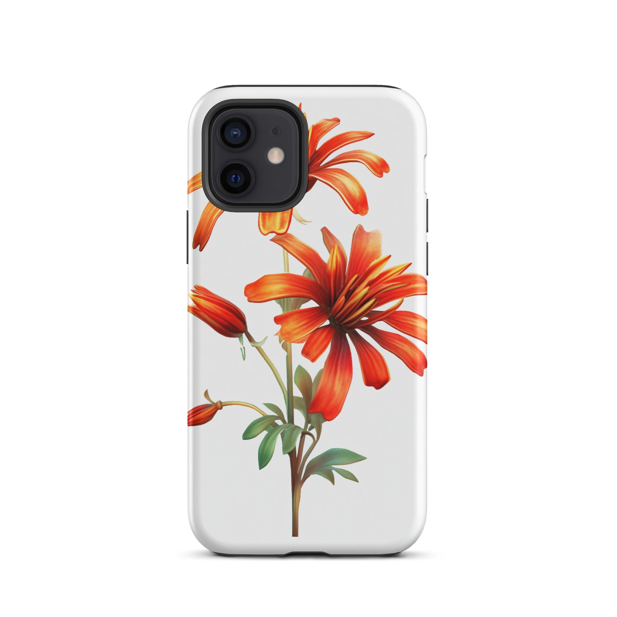 Dicliptera Flower iPhone Case by Visual Verse - Image 10