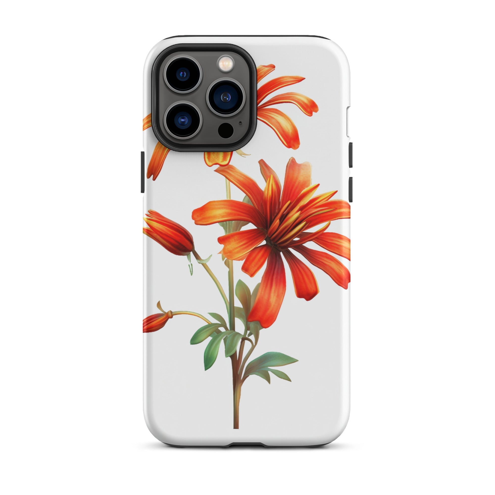 Dicliptera Flower iPhone Case by Visual Verse - Image 22