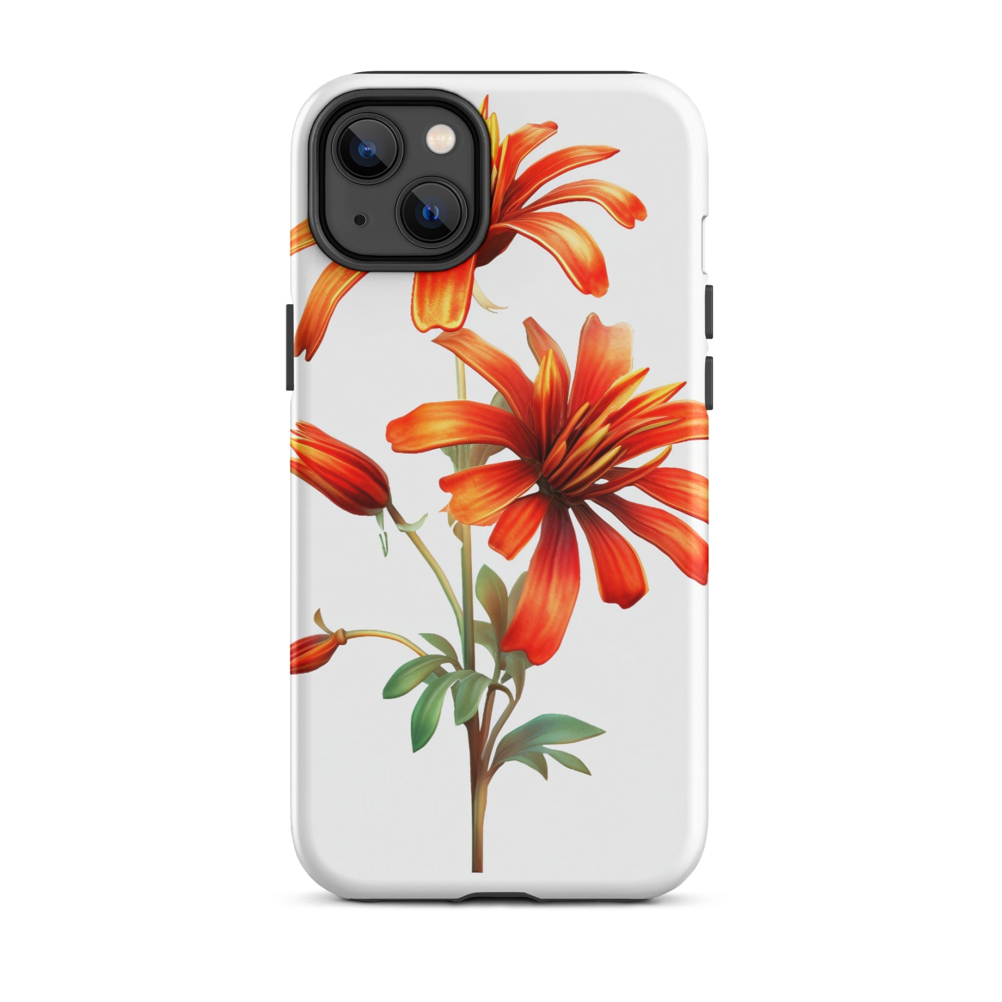 Dicliptera Flower iPhone Case by Visual Verse - Image 26