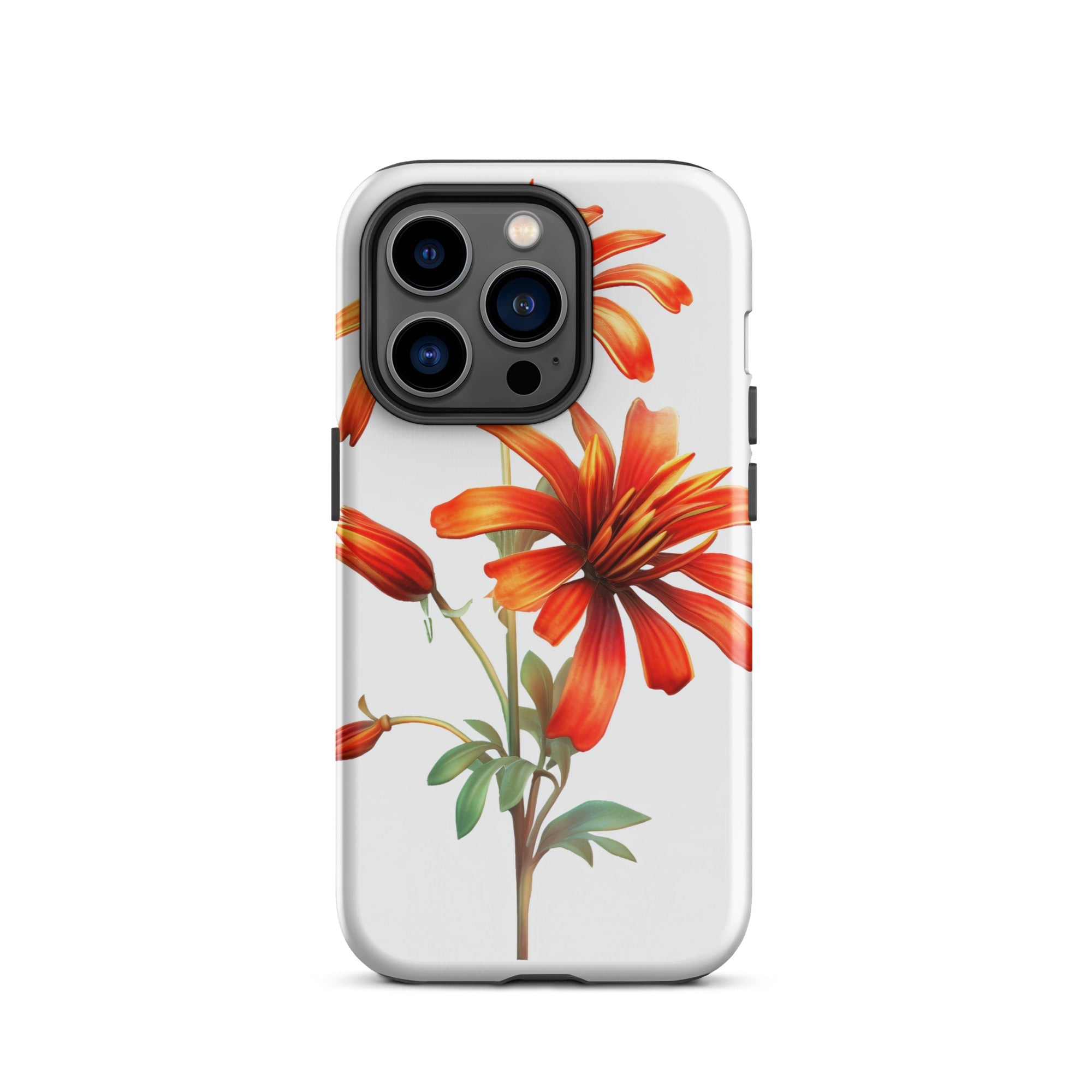 Dicliptera Flower iPhone Case by Visual Verse - Image 27