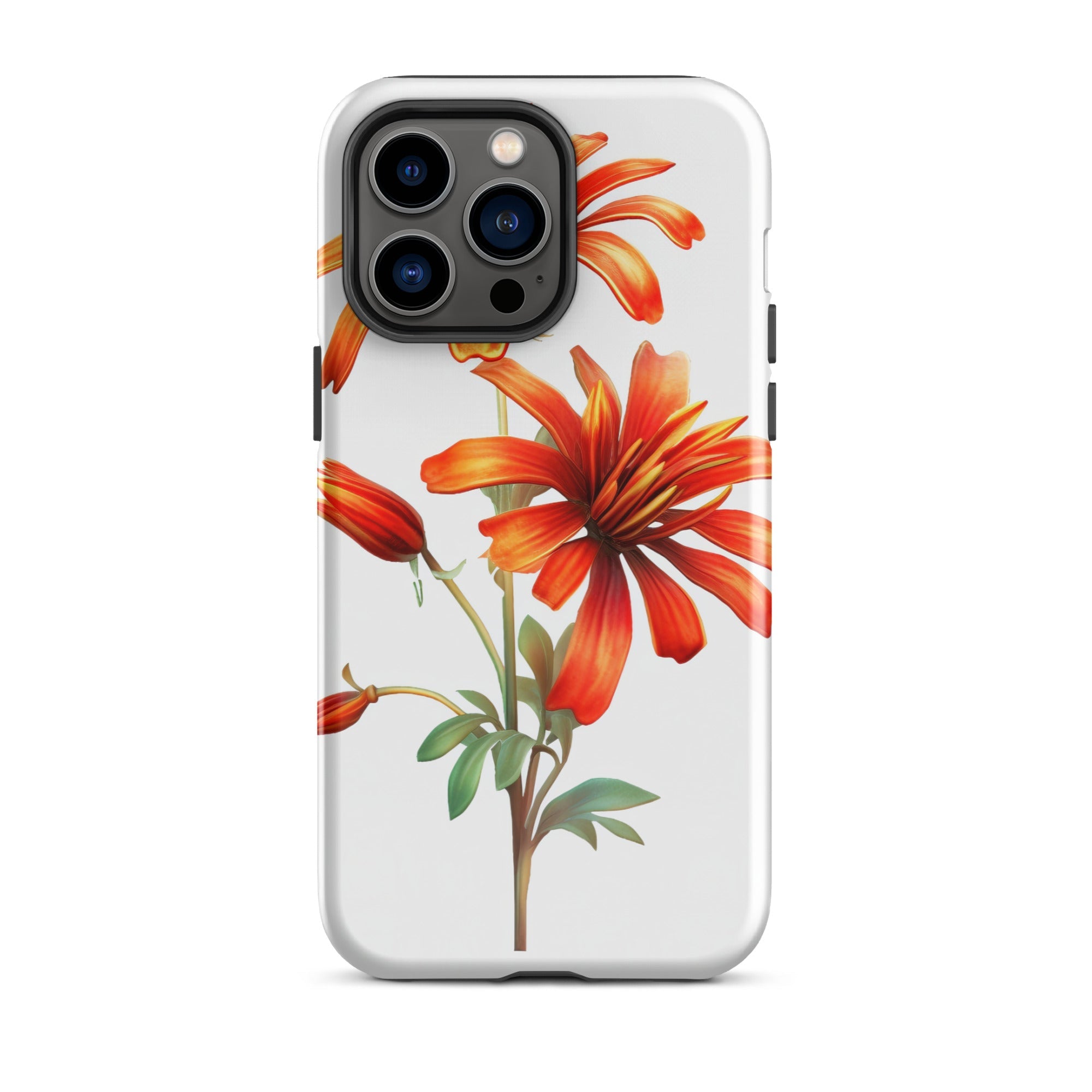 Dicliptera Flower iPhone Case by Visual Verse - Image 29