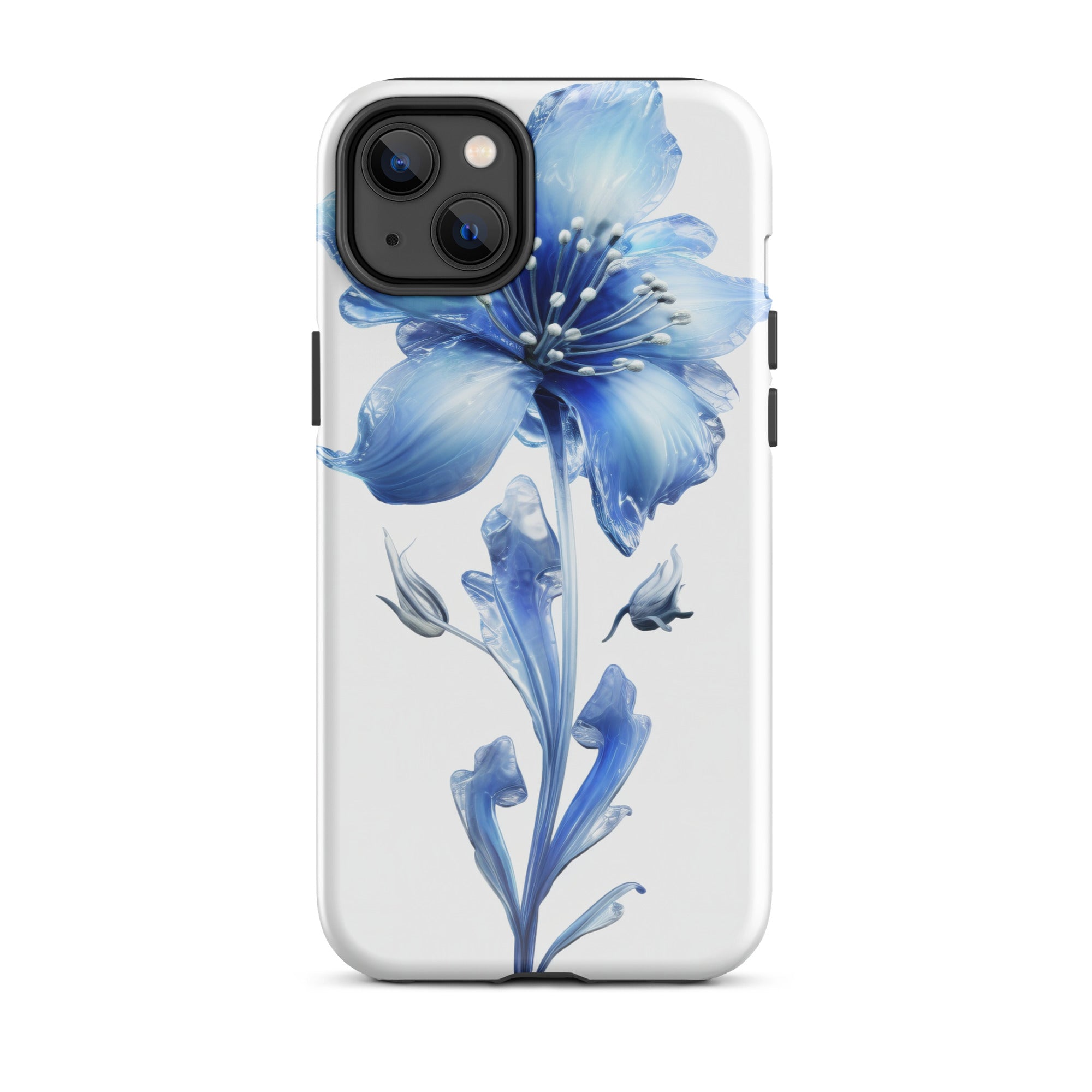 Didiscus Flower iPhone Case by Visual Verse - Image 25