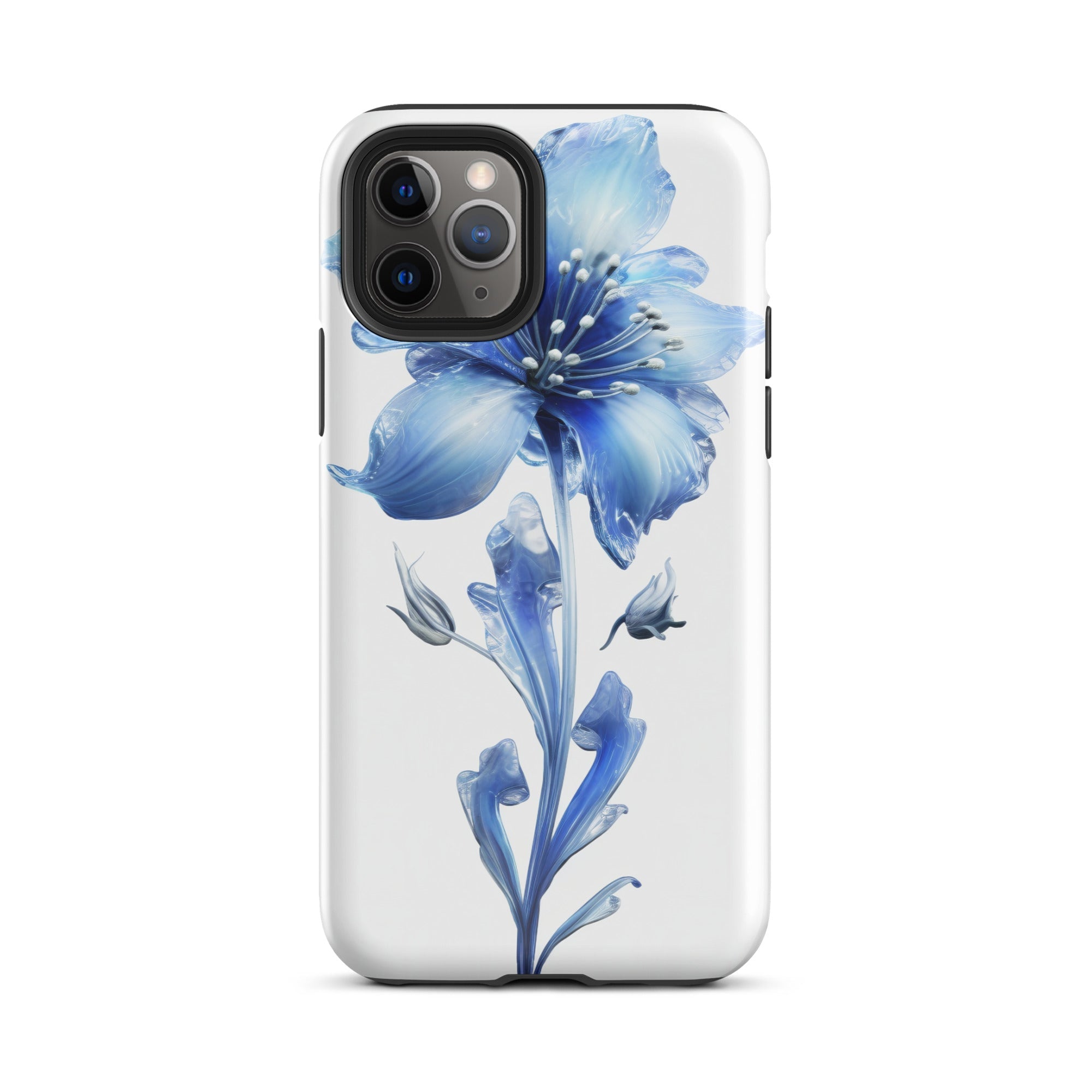 Didiscus Flower iPhone Case by Visual Verse - Image 3