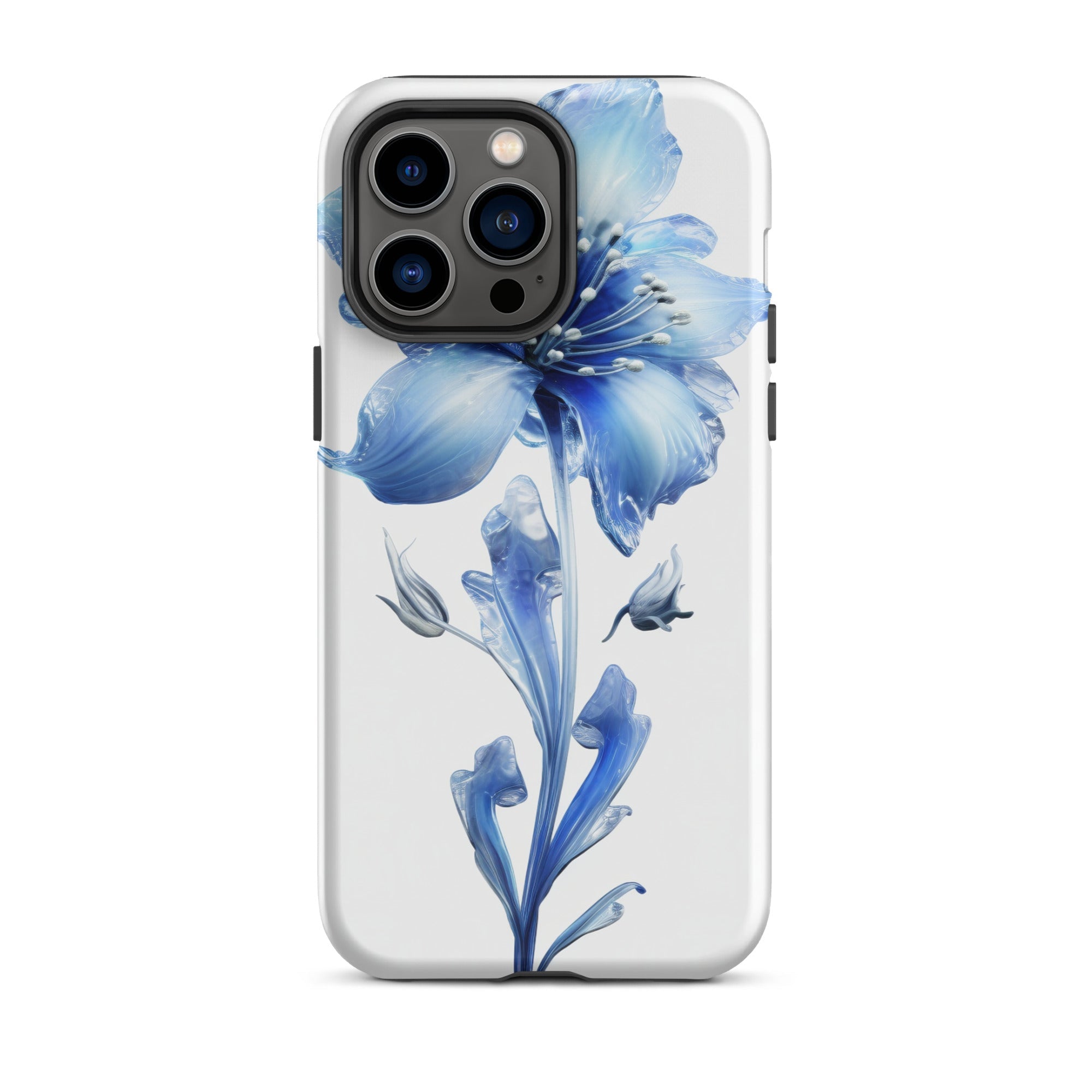 Didiscus Flower iPhone Case by Visual Verse - Image 30