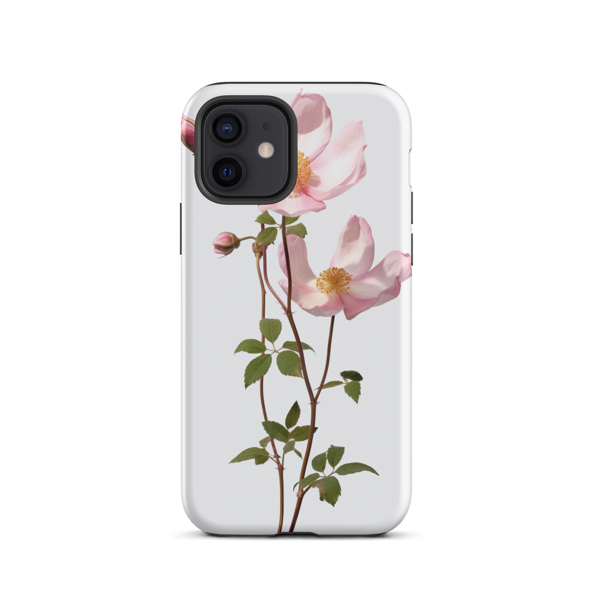 Dog Rose Flower iPhone Case by Visual Verse - Image 10