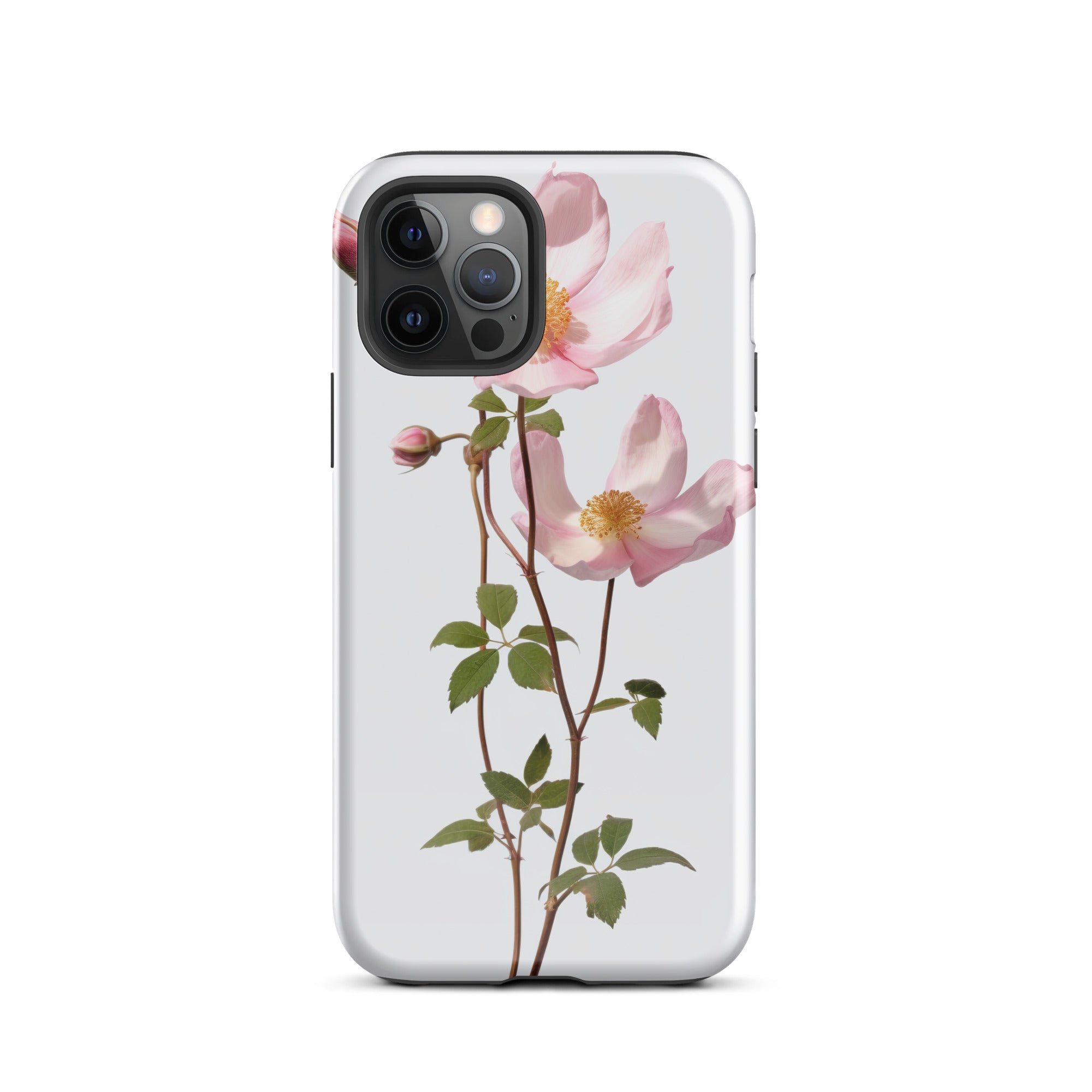 Dog Rose Flower iPhone Case by Visual Verse - Image 11