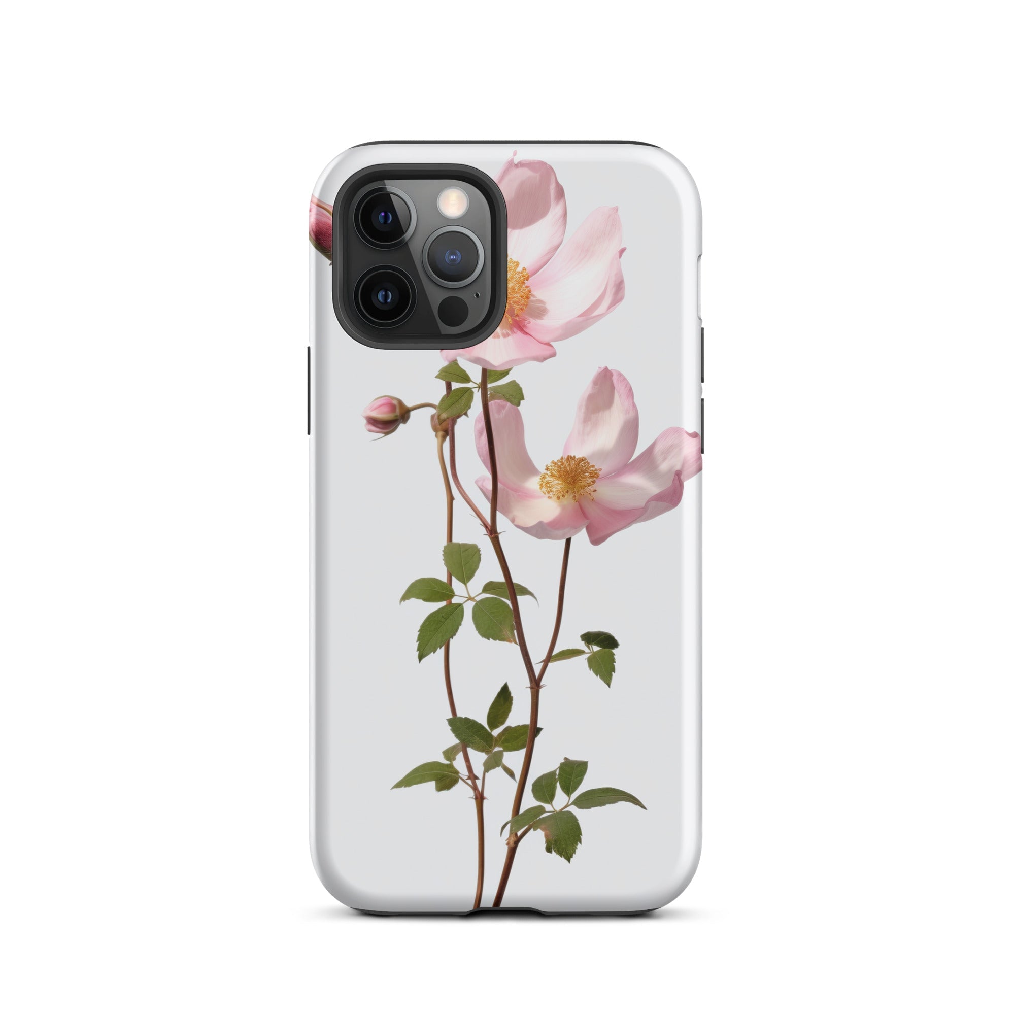 Dog Rose Flower iPhone Case by Visual Verse - Image 12