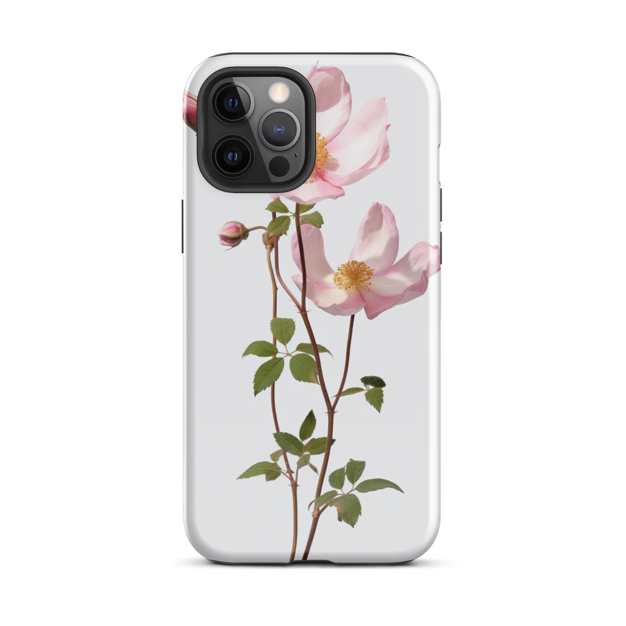 Dog Rose Flower iPhone Case by Visual Verse - Image 13