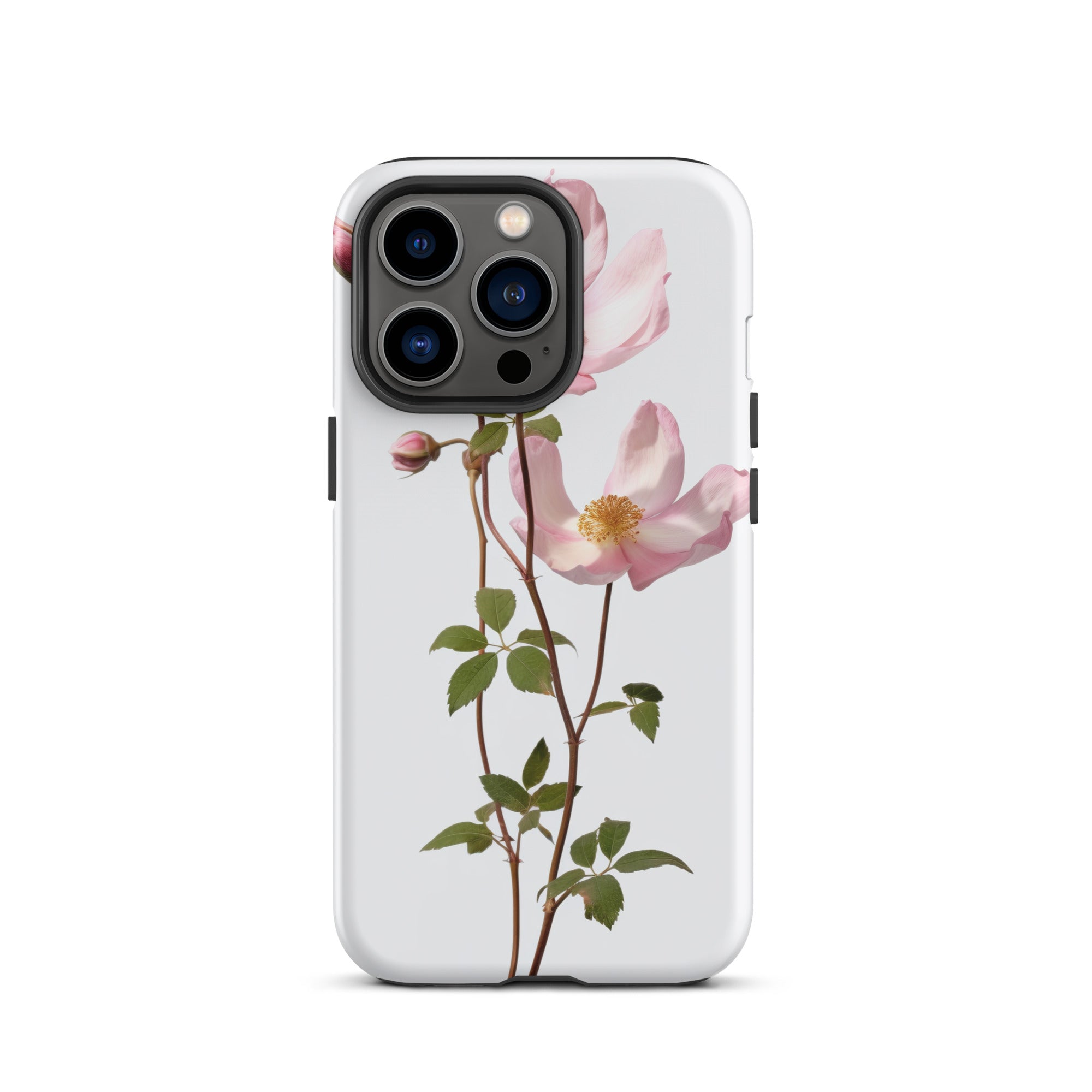 Dog Rose Flower iPhone Case by Visual Verse - Image 20