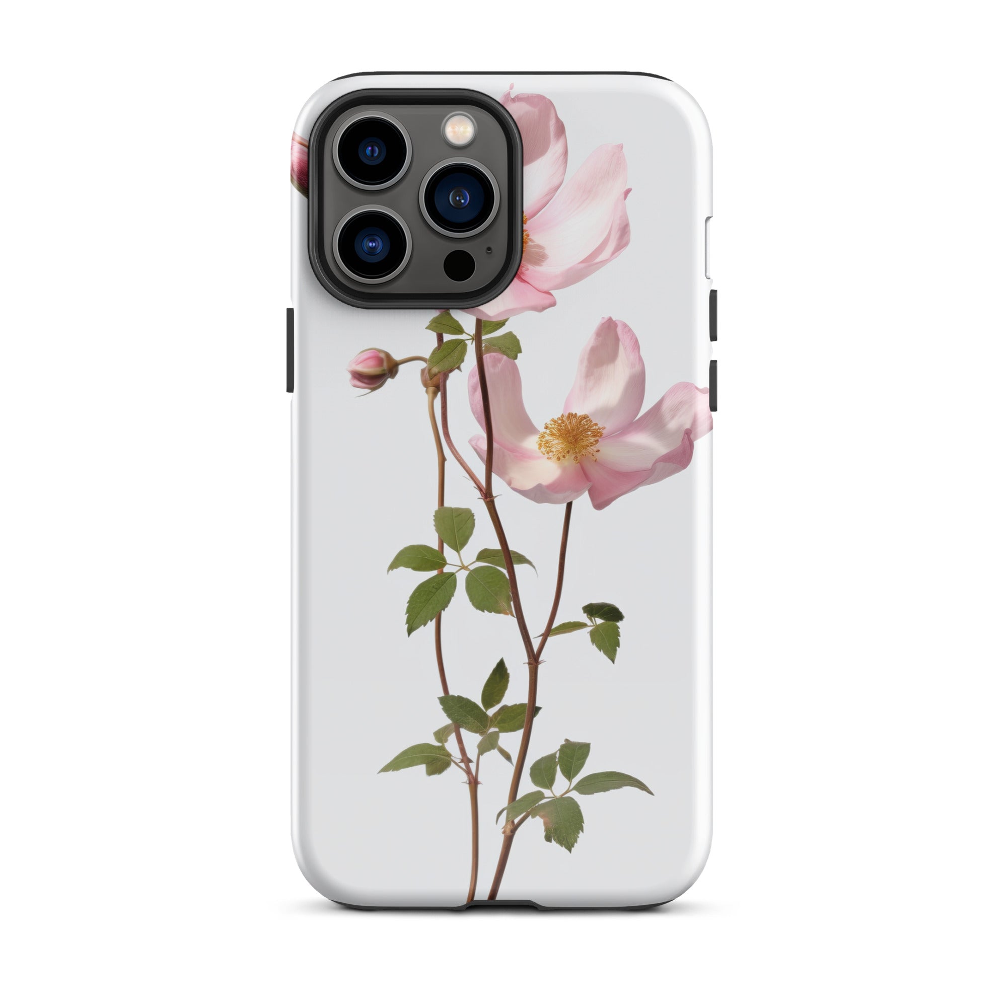 Dog Rose Flower iPhone Case by Visual Verse - Image 21