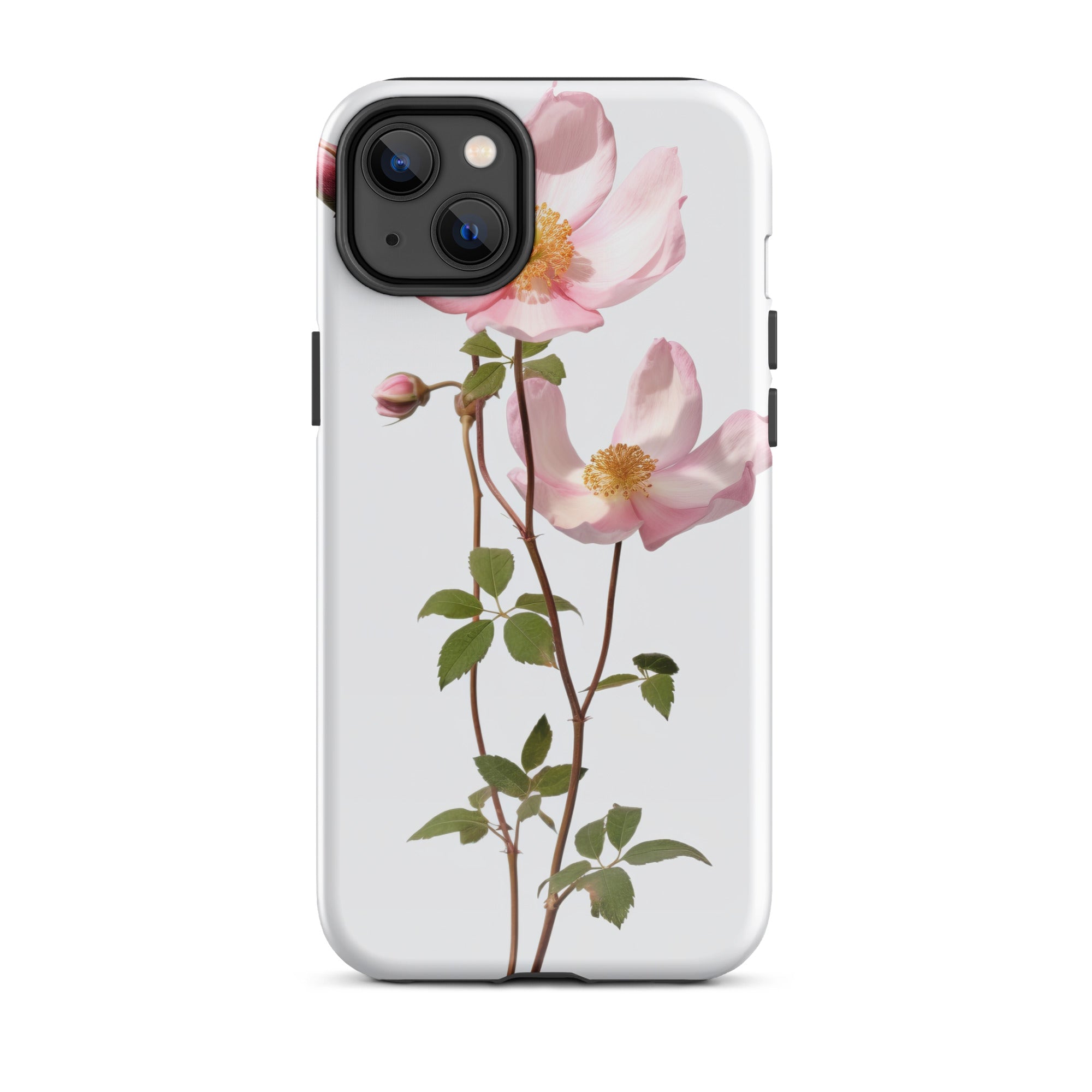 Dog Rose Flower iPhone Case by Visual Verse - Image 25