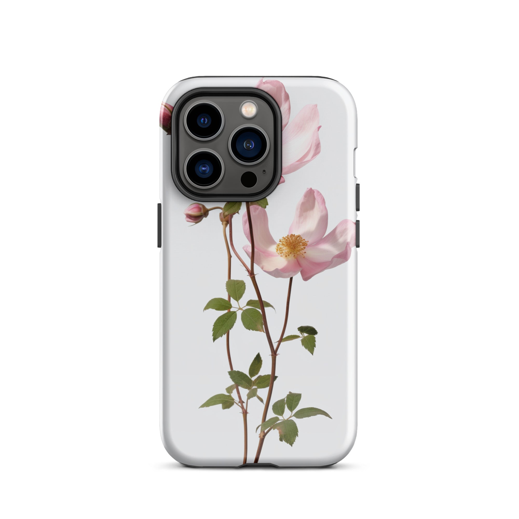 Dog Rose Flower iPhone Case by Visual Verse - Image 27