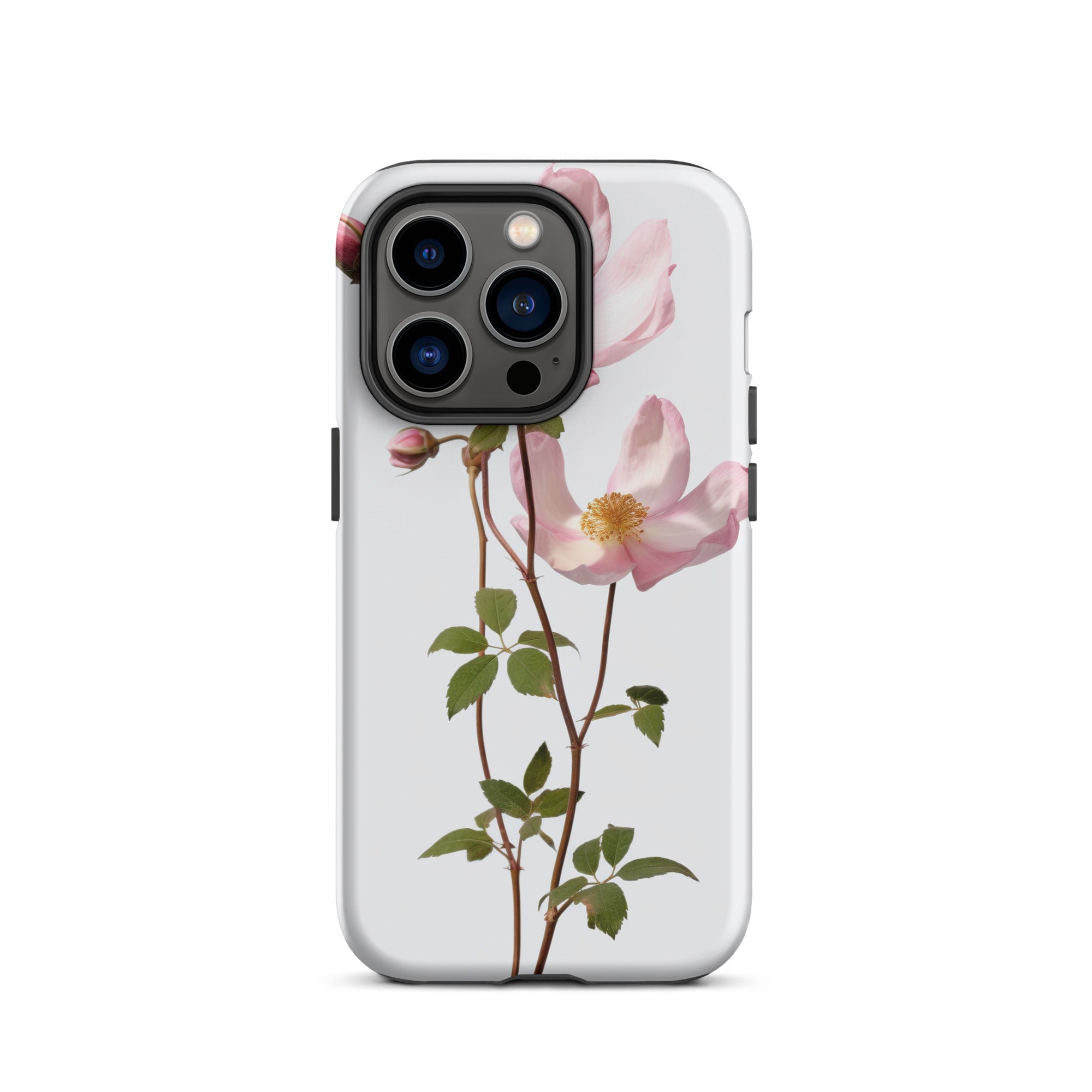 Dog Rose Flower iPhone Case by Visual Verse - Image 28