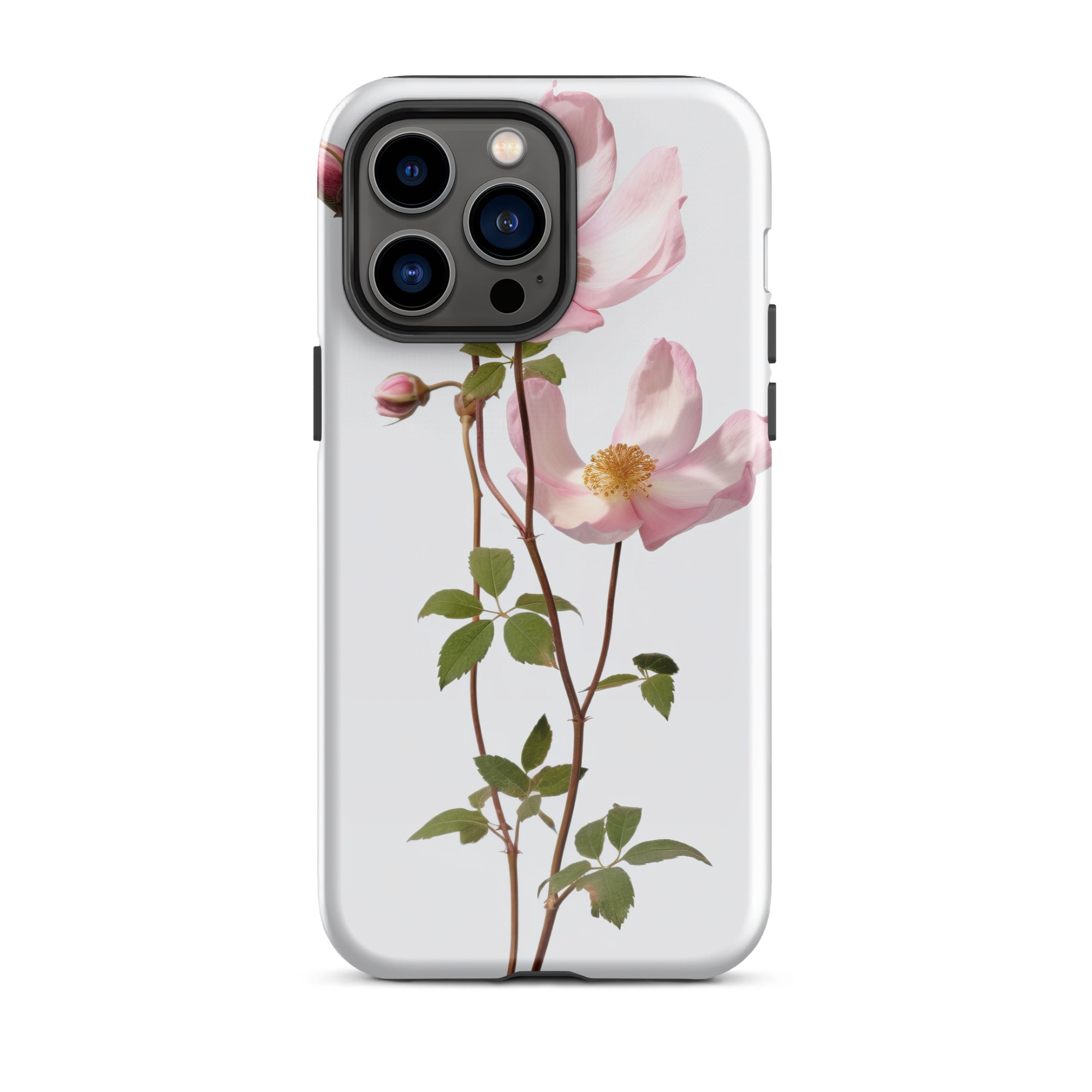 Dog Rose Flower iPhone Case by Visual Verse - Image 29