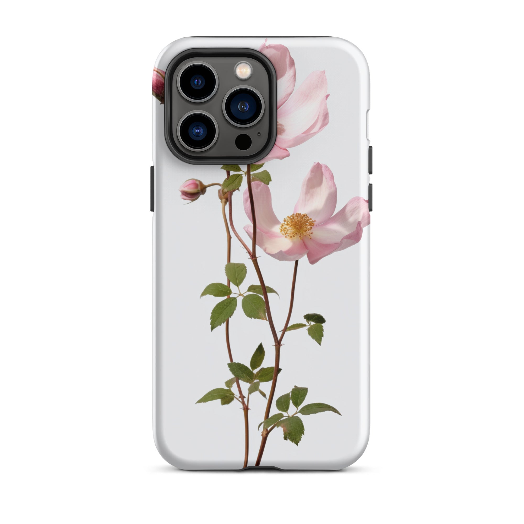 Dog Rose Flower iPhone Case by Visual Verse - Image 30