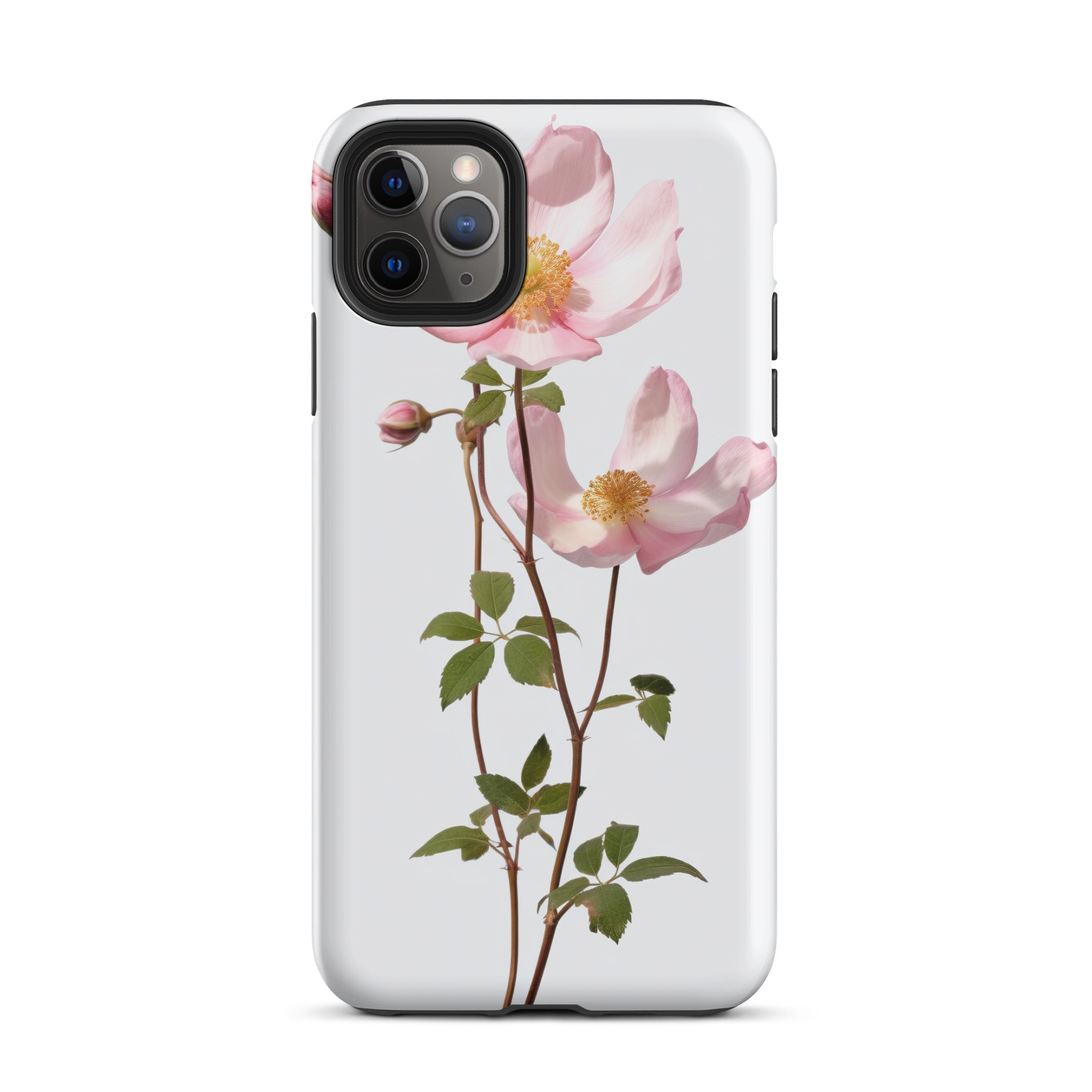 Dog Rose Flower iPhone Case by Visual Verse - Image 6