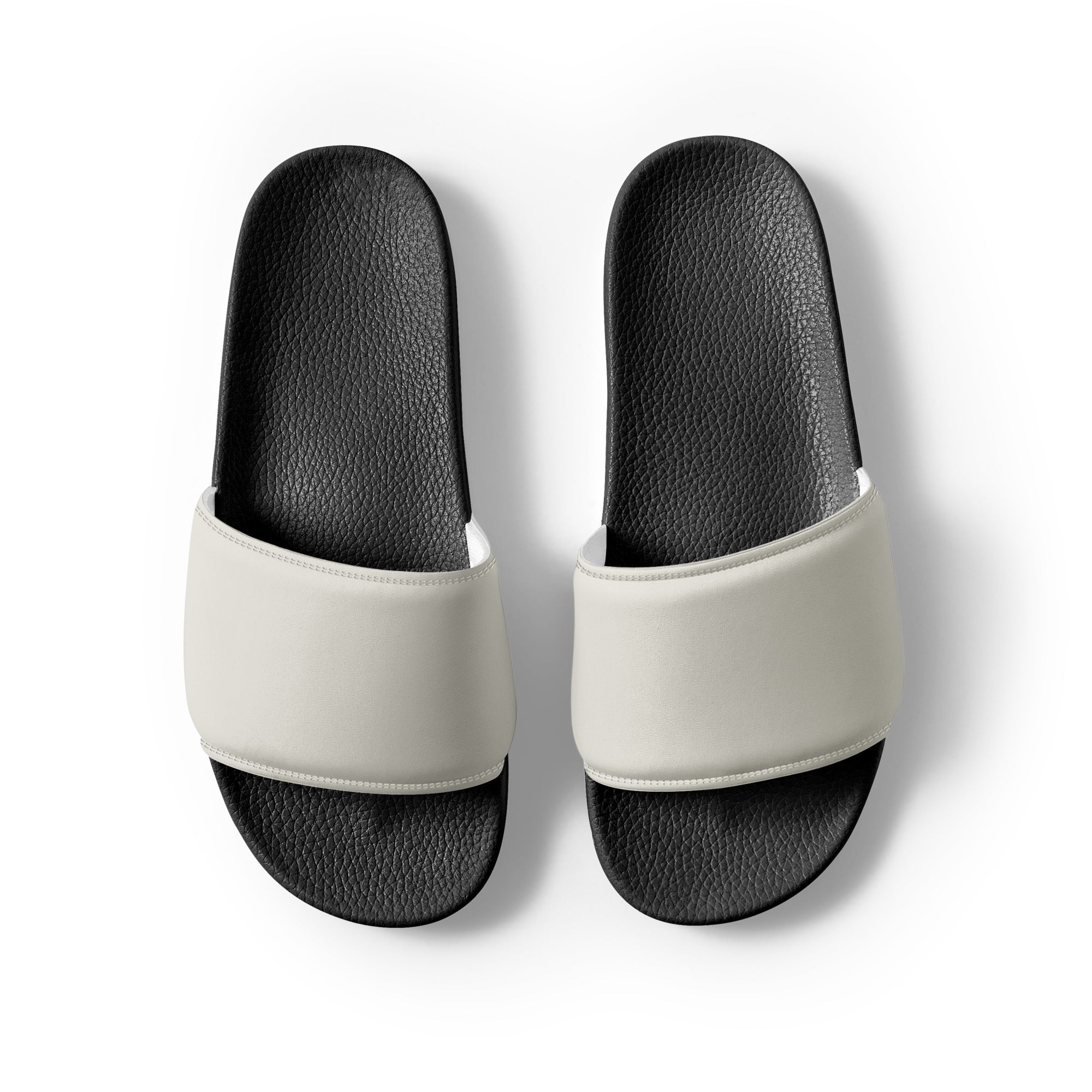 Double Barely There Color Men's Slides by Visual Verse - Image 2