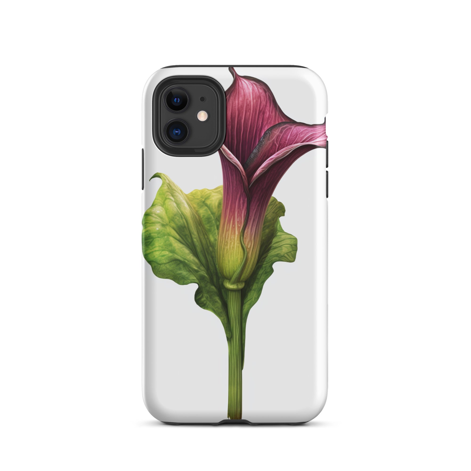 Dragon Arum Flower iPhone Case by Visual Verse - Image 2