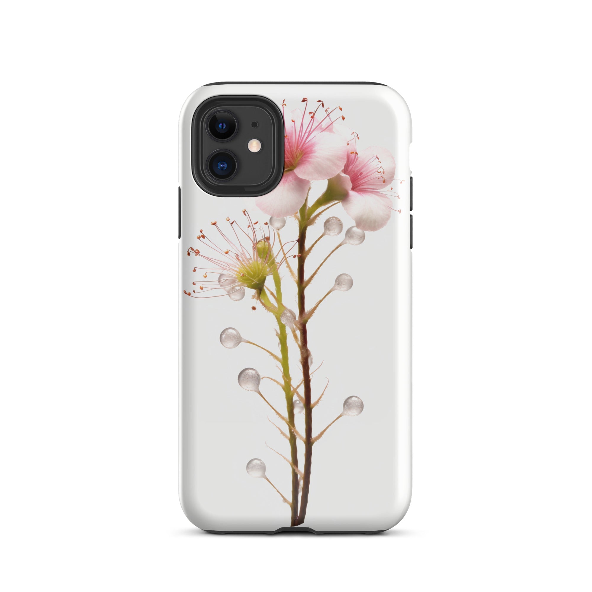 Drosera Flower iPhone Case by Visual Verse - Image 1