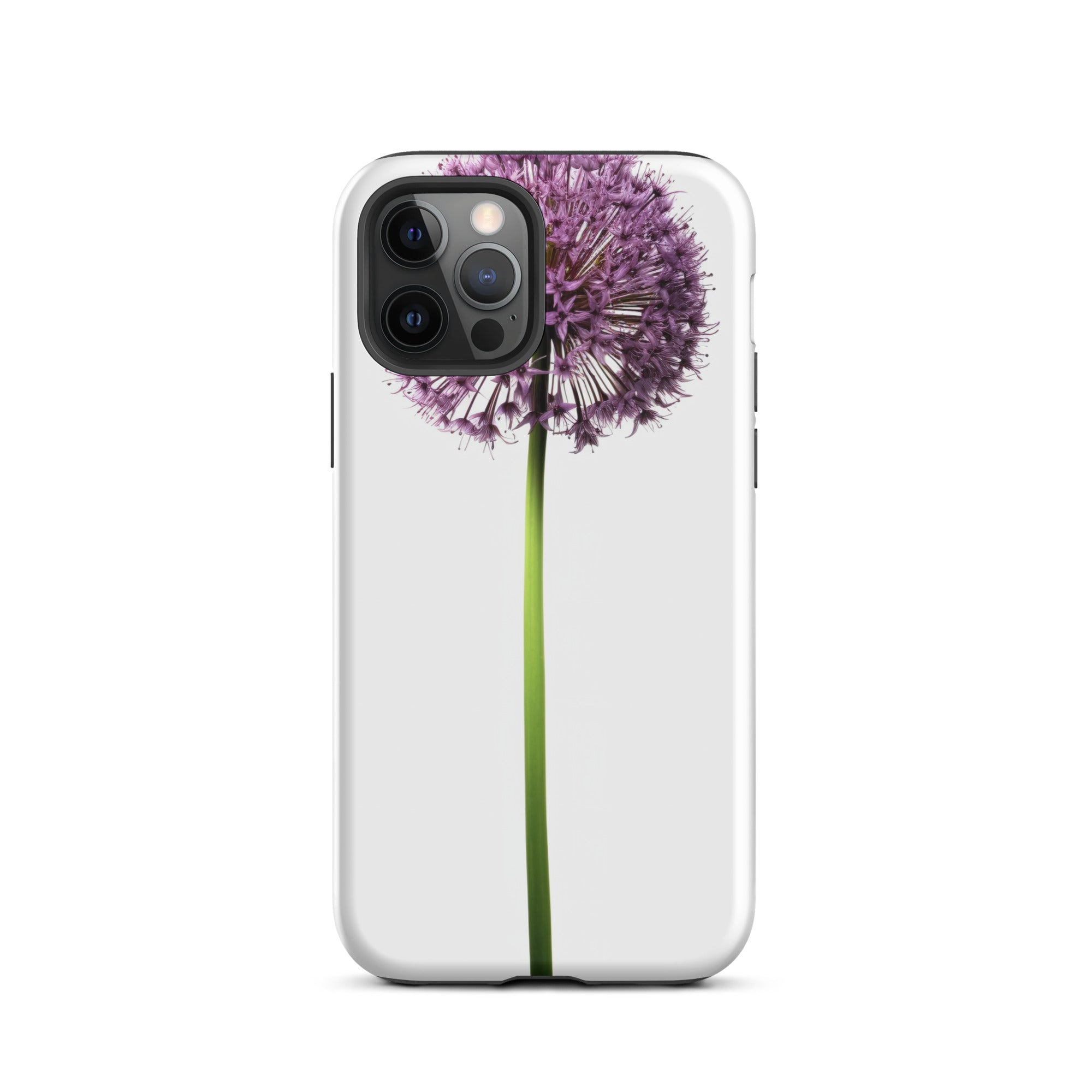 Drumstick Allium Flower iPhone Case by Visual Verse - Image 12
