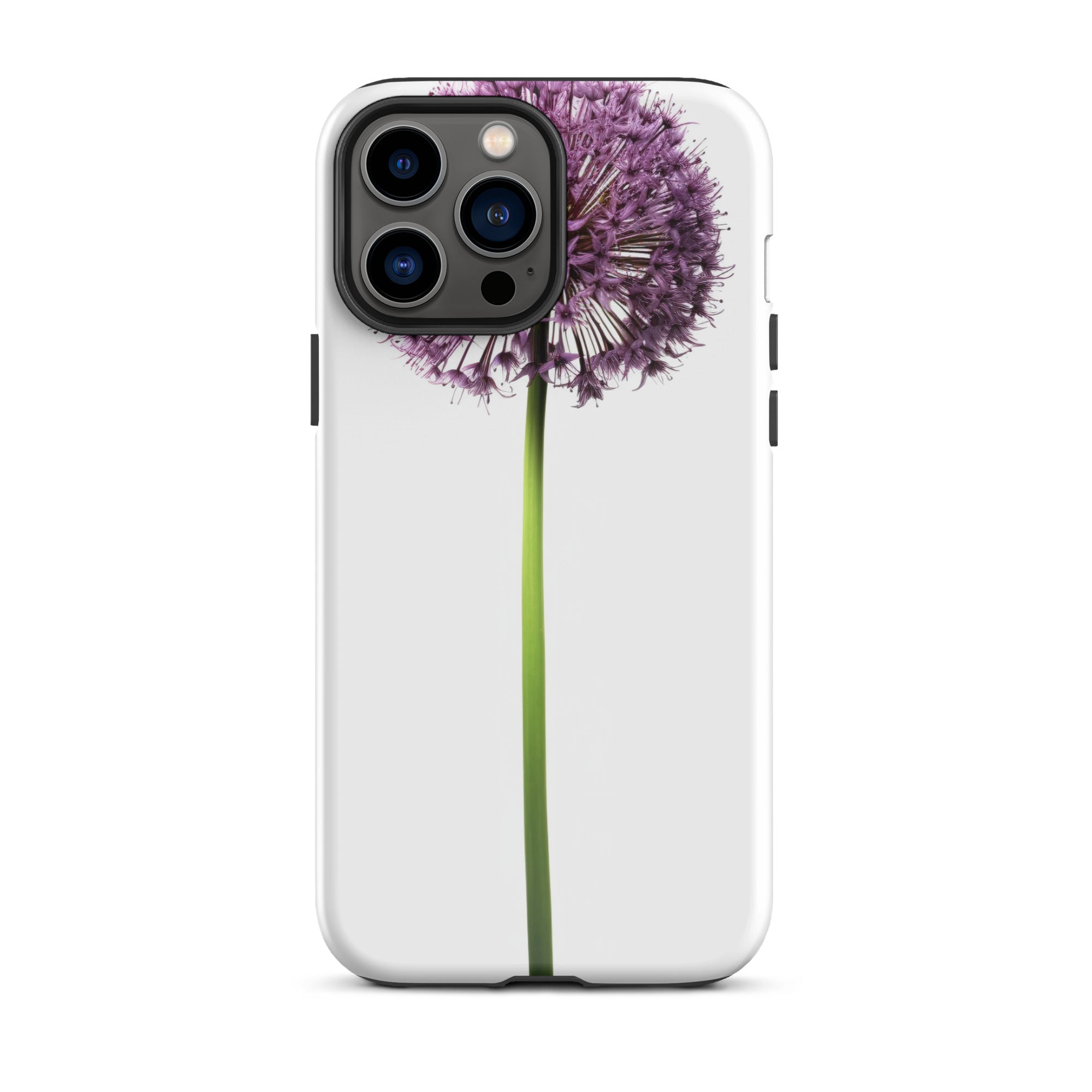Drumstick Allium Flower iPhone Case by Visual Verse - Image 21