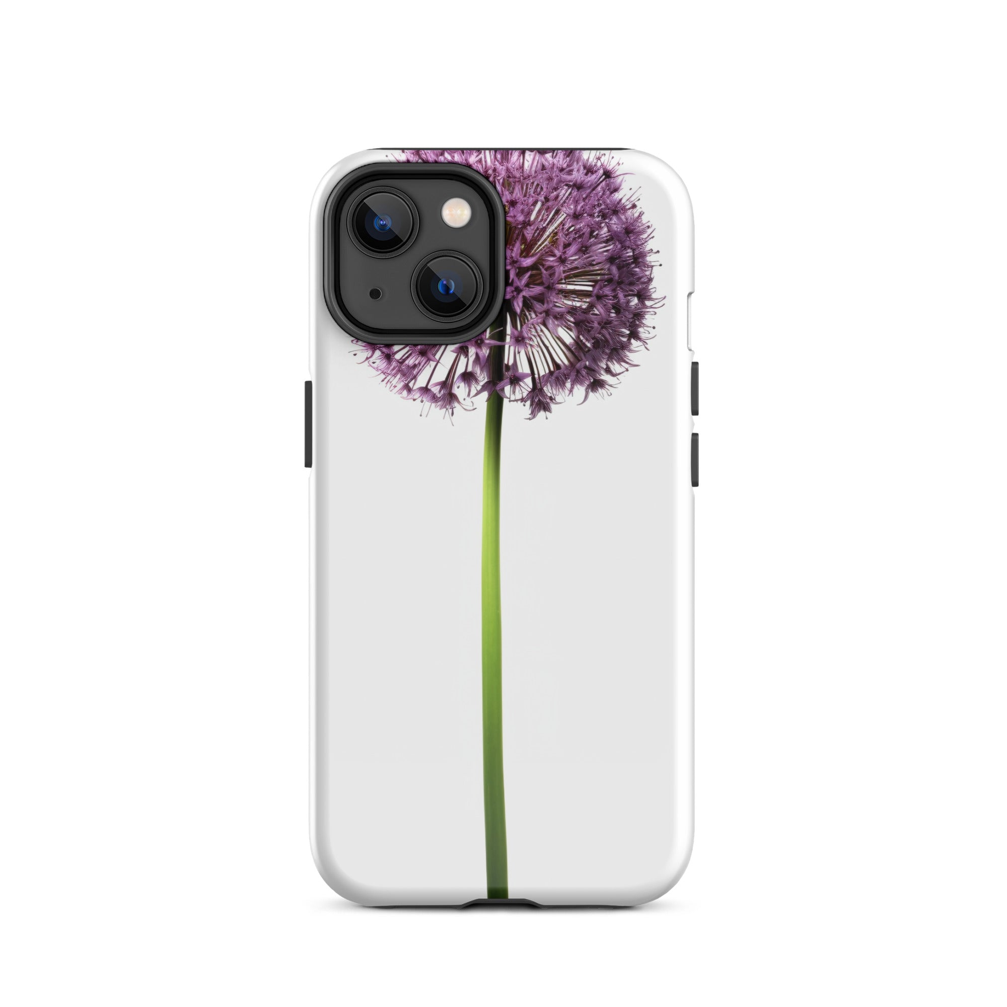 Drumstick Allium Flower iPhone Case by Visual Verse - Image 23