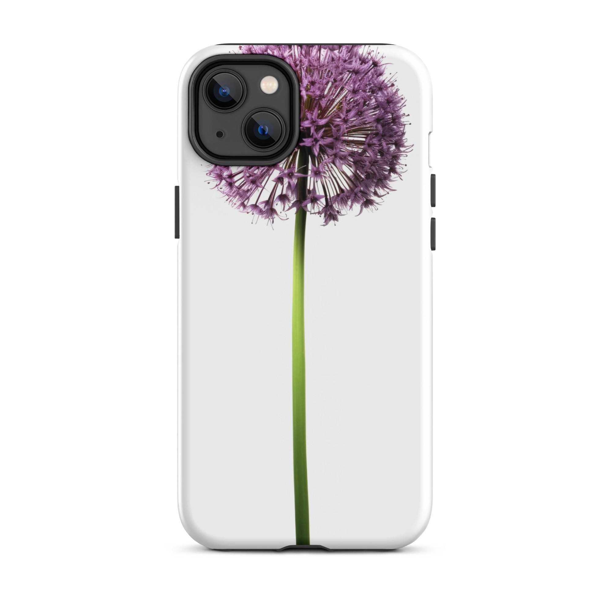 Drumstick Allium Flower iPhone Case by Visual Verse - Image 26