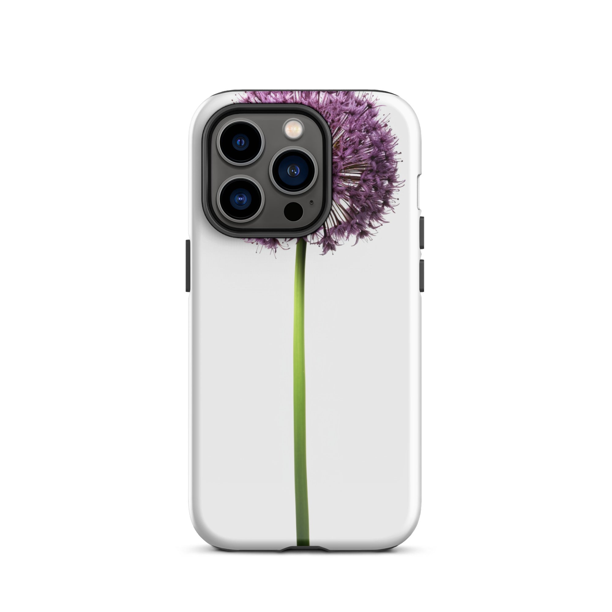 Drumstick Allium Flower iPhone Case by Visual Verse - Image 27