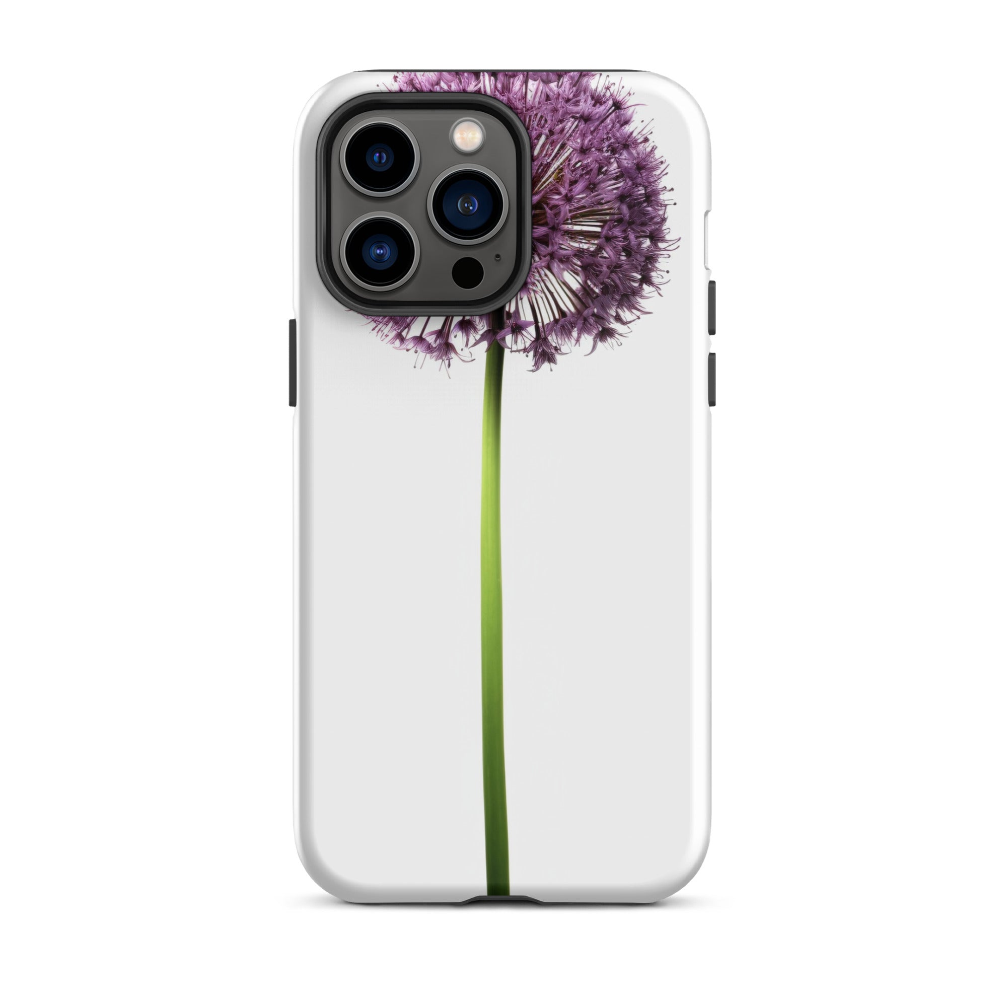 Drumstick Allium Flower iPhone Case by Visual Verse - Image 30
