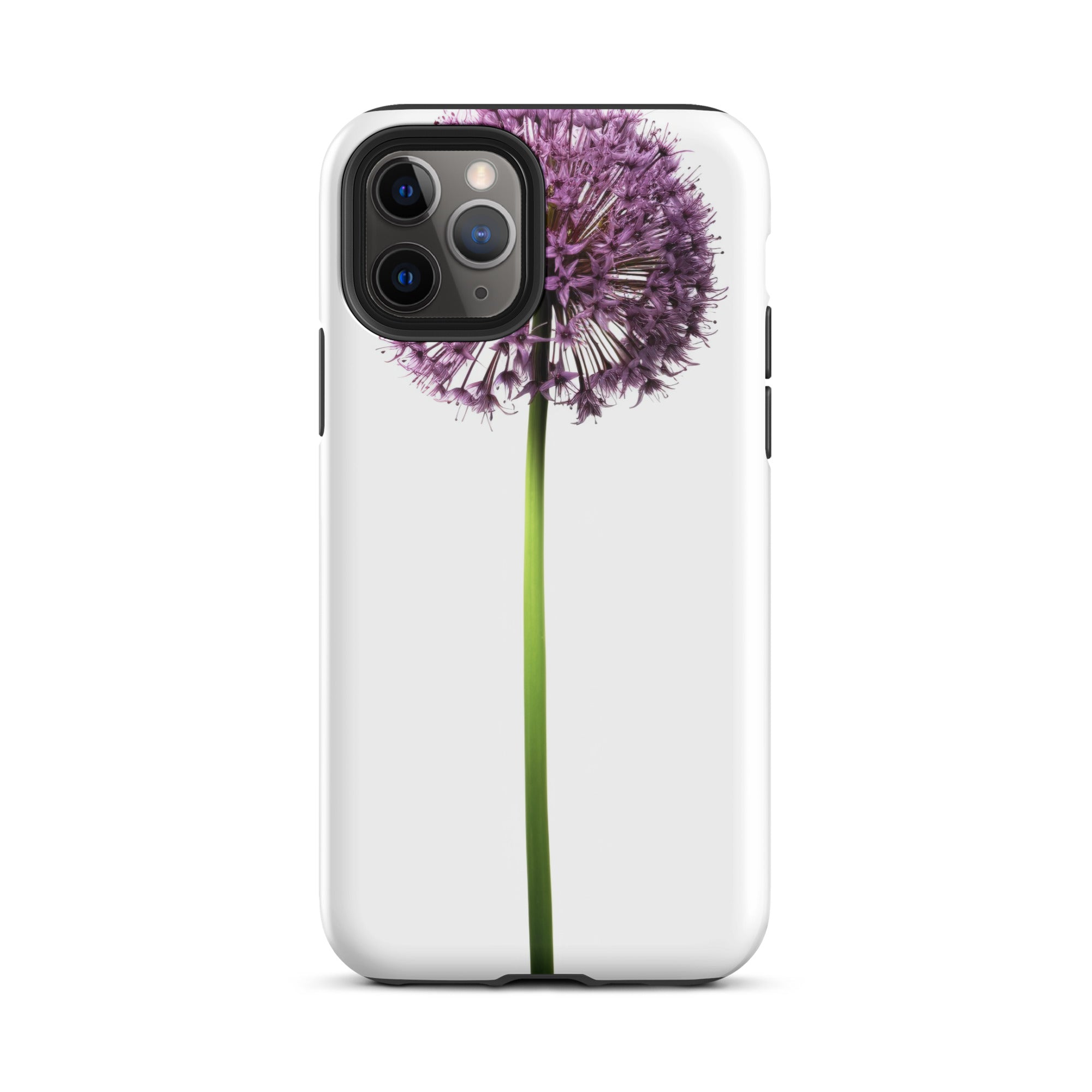 Drumstick Allium Flower iPhone Case by Visual Verse - Image 4