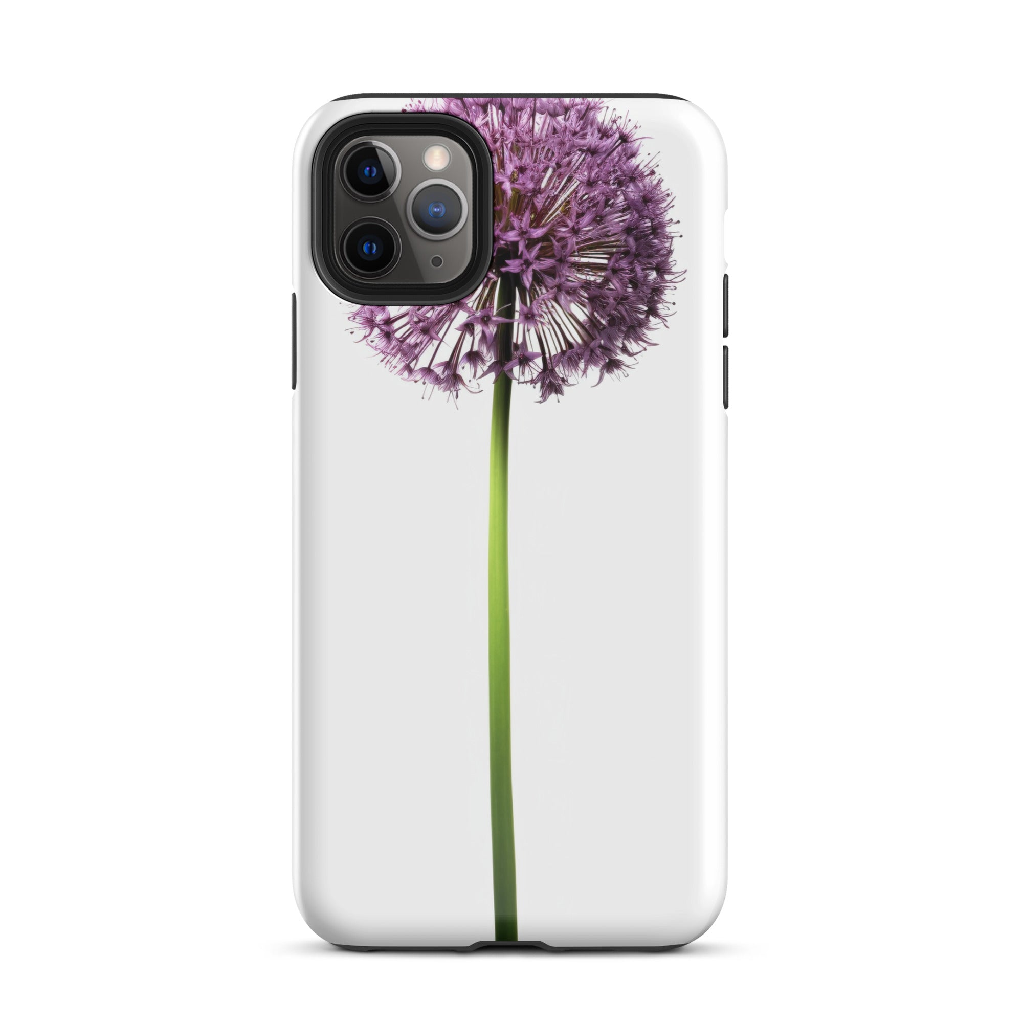 Drumstick Allium Flower iPhone Case by Visual Verse - Image 5