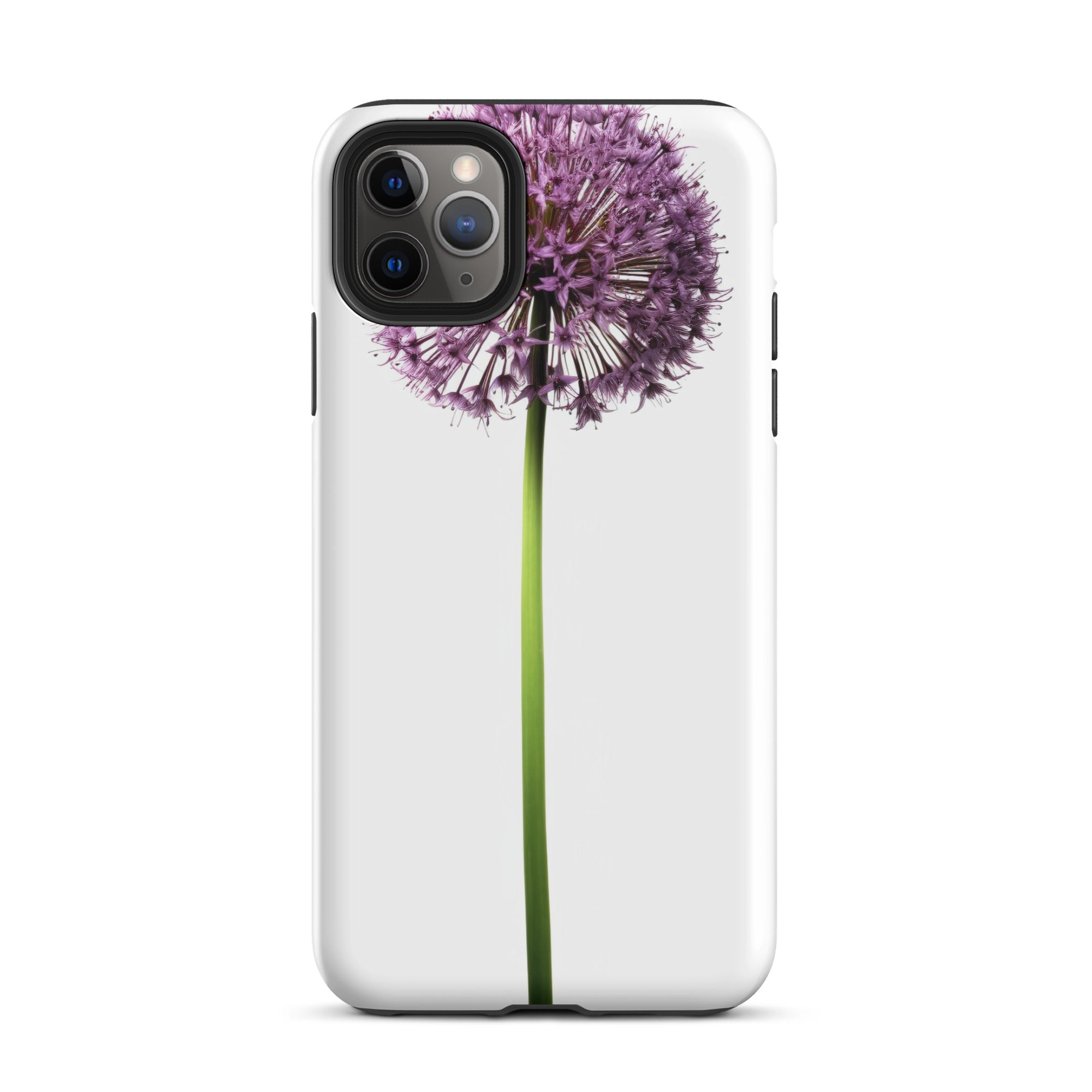Drumstick Allium Flower iPhone Case by Visual Verse - Image 6