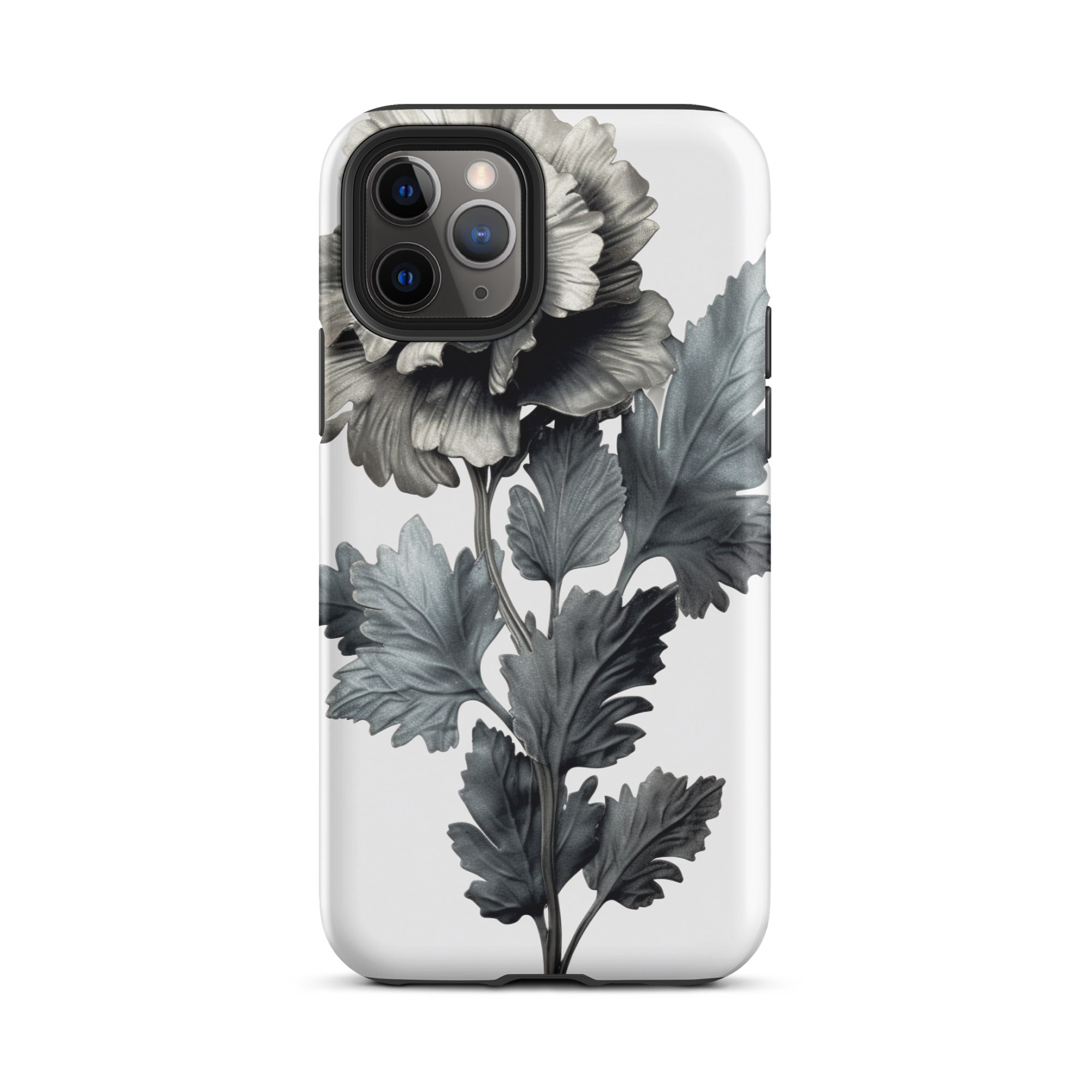 Dusty Miller Flower iPhone Case by Visual Verse - Image 4