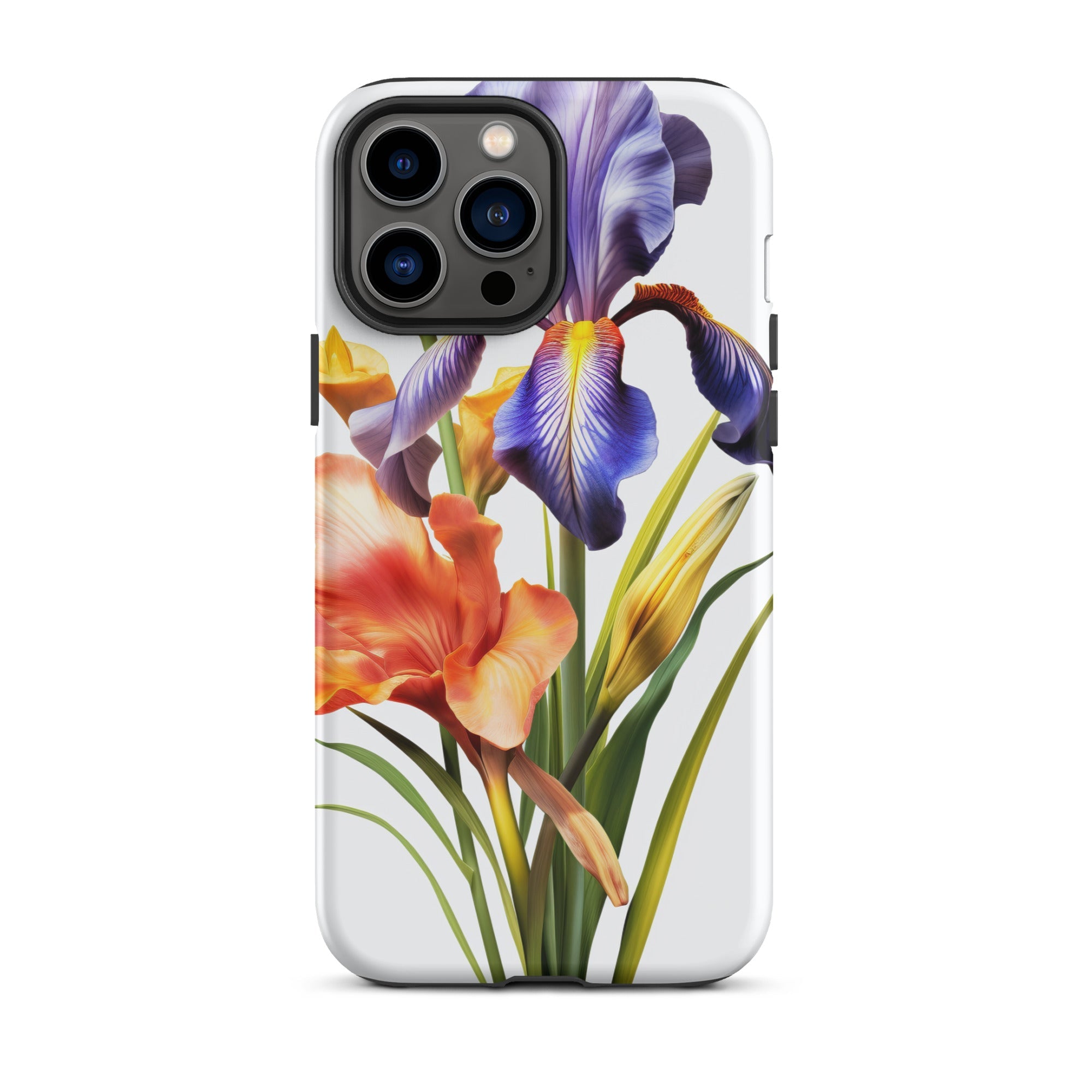 Dutch Iris Flower iPhone Case by Visual Verse - Image 22