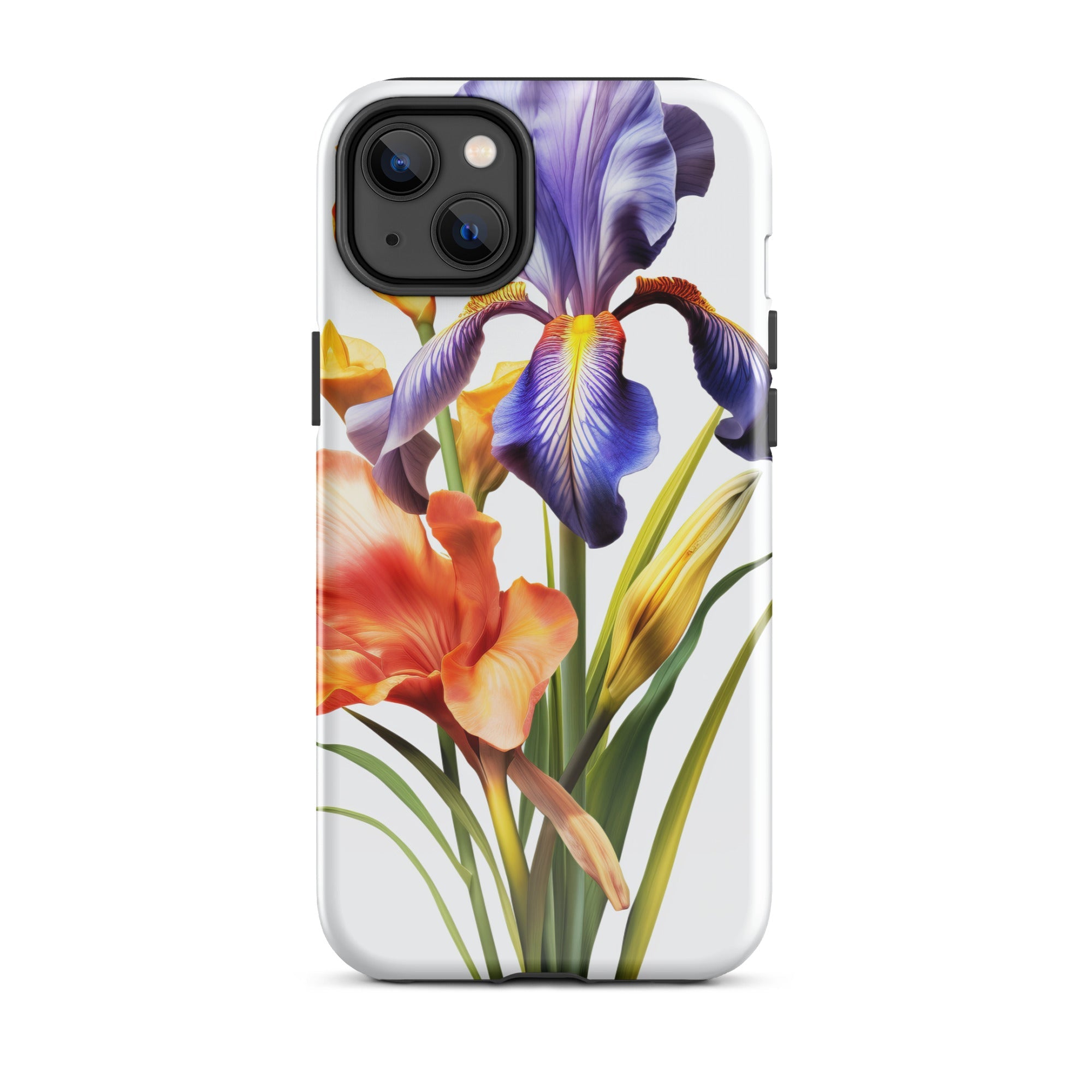 Dutch Iris Flower iPhone Case by Visual Verse - Image 25