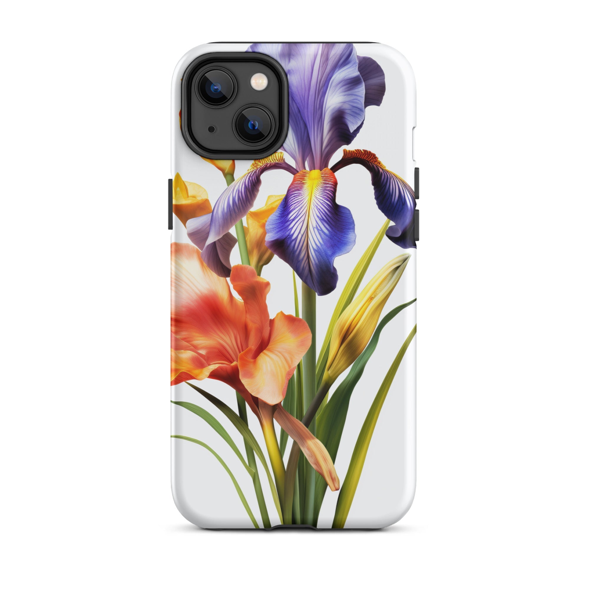 Dutch Iris Flower iPhone Case by Visual Verse - Image 26